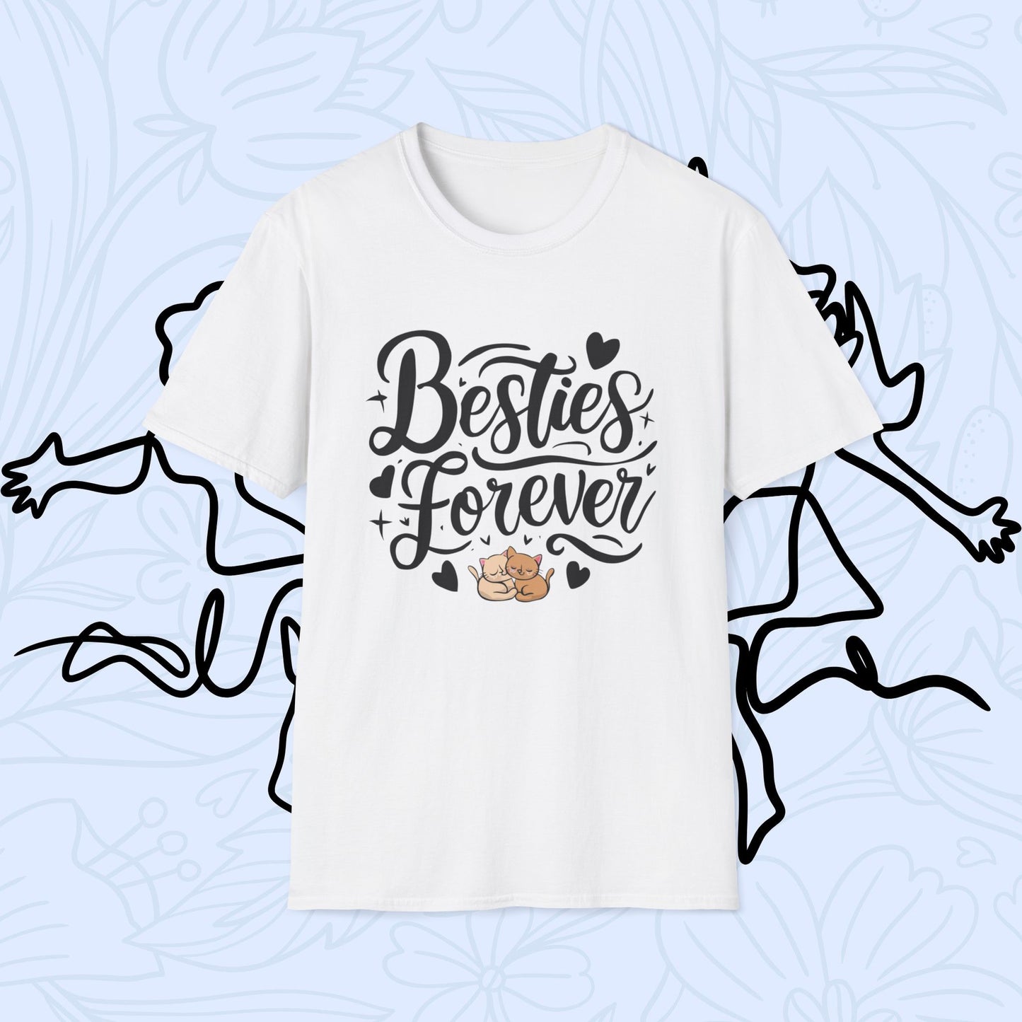 Besties Forever Cotton T-Shirt