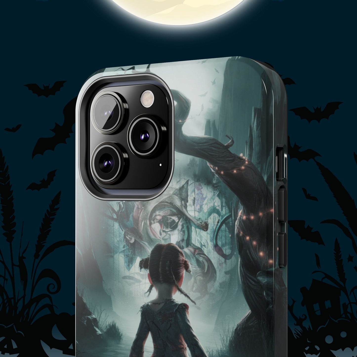 Feline Festivities Wireless Charging Support Tough Case.