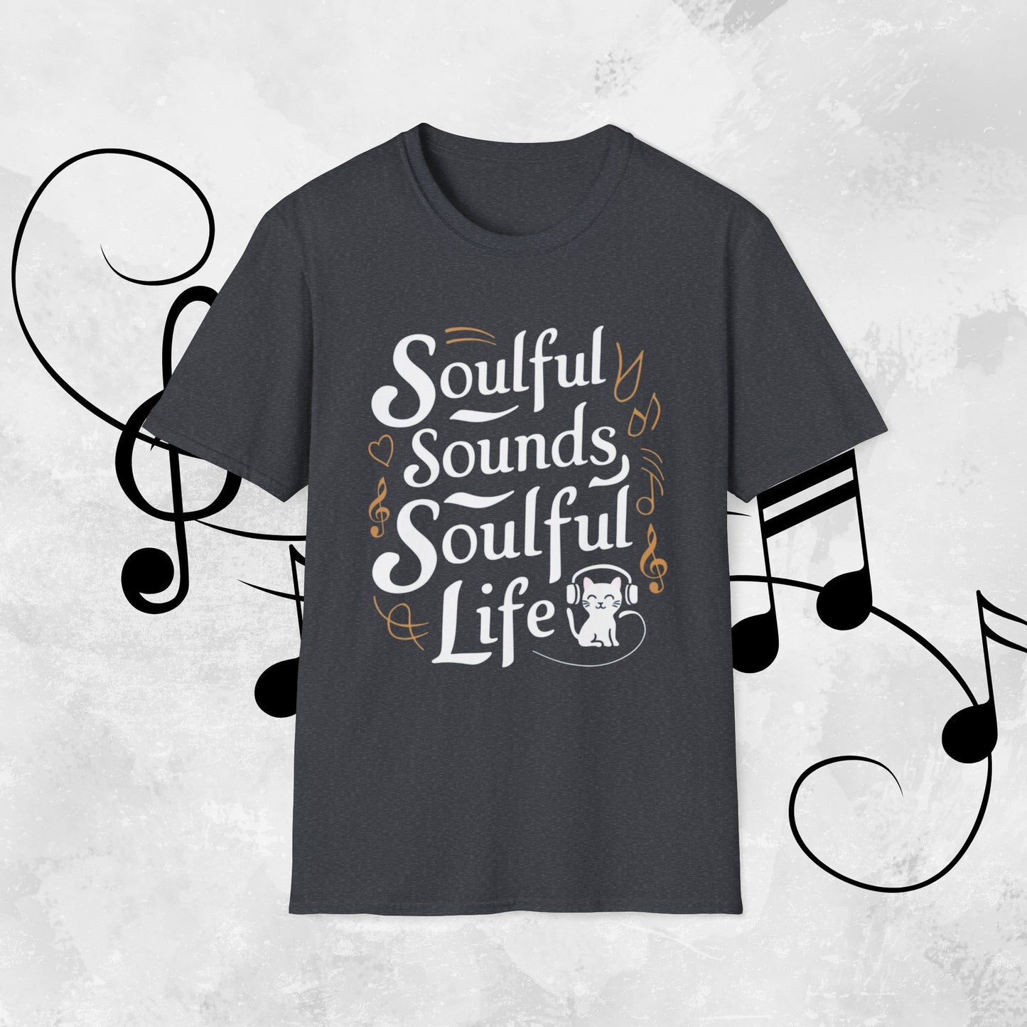 Soulful Sound Soulful Life Cotton Men Tshirt