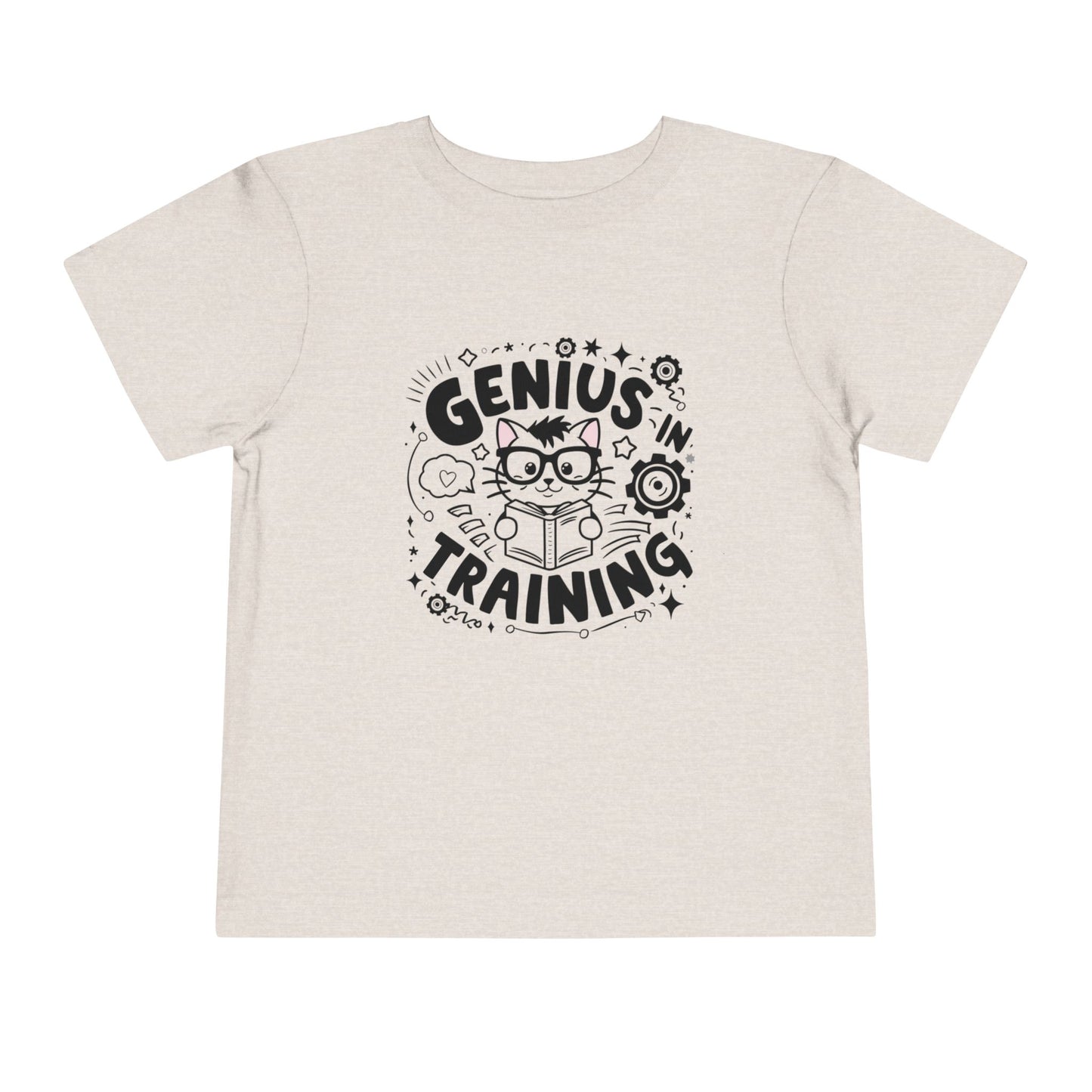 Genius In Training Toddler Cotton T-Shirt