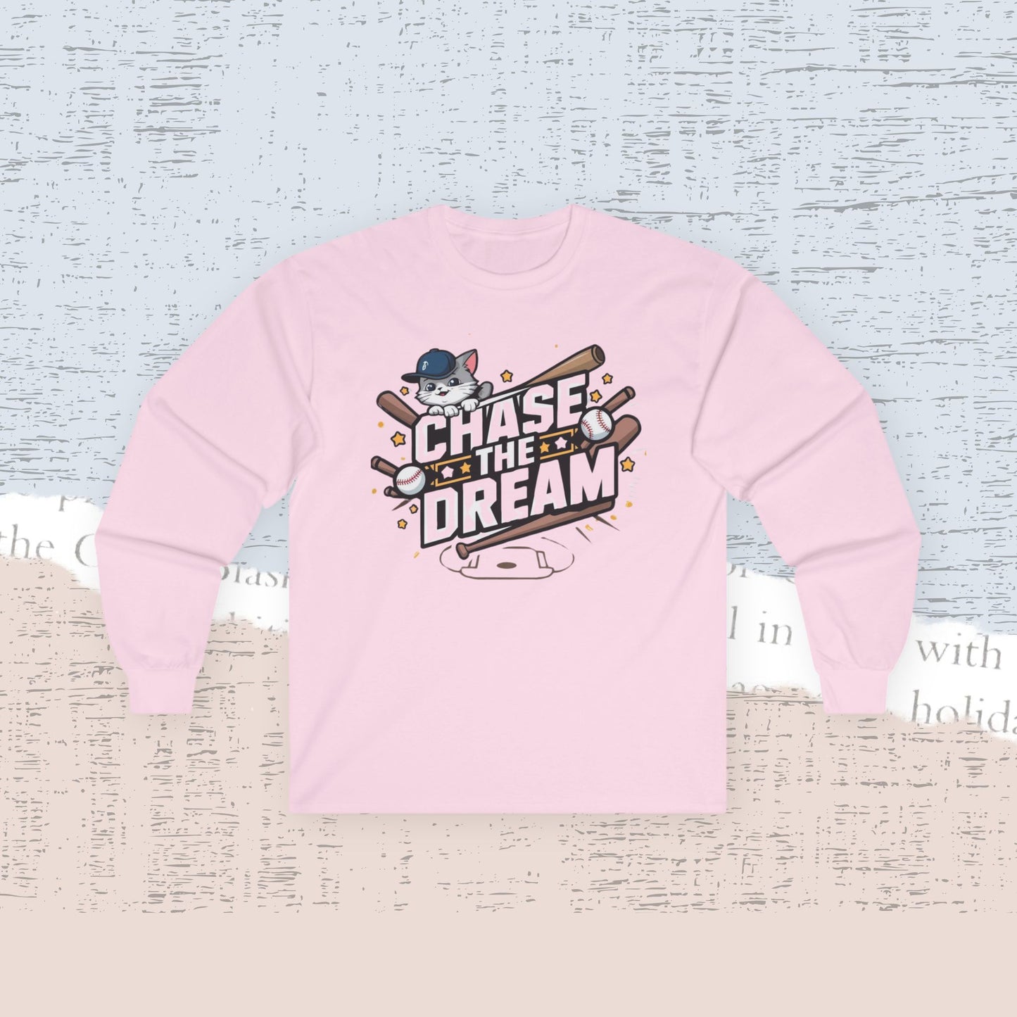 Chase The Dream Cotton Long Sleeve Tshirt