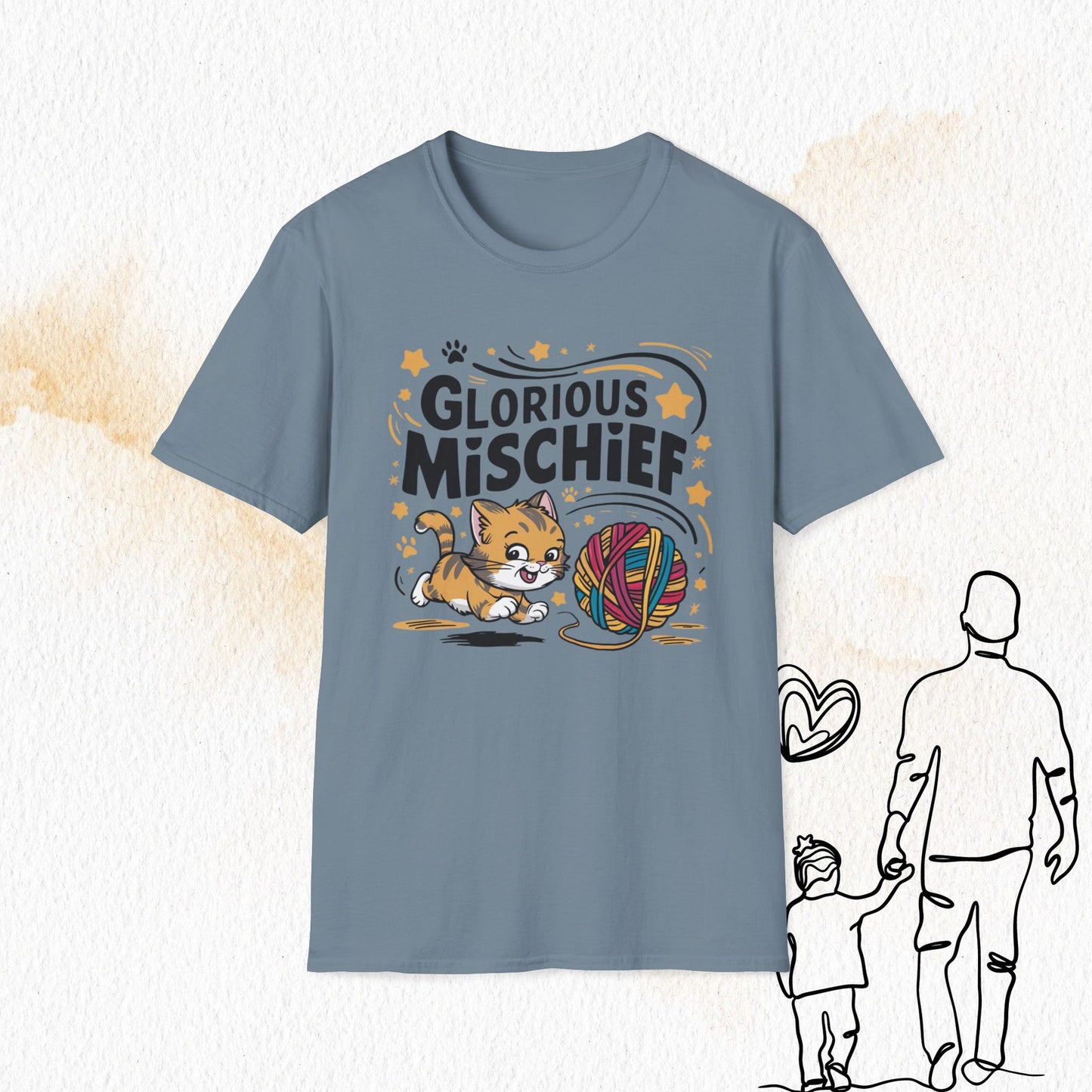 Glorious Mischief Cotton Men T-Shirt