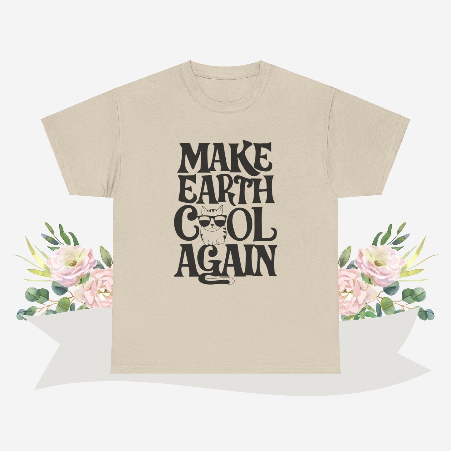 Make Earth Cool Again Cotton Tshirt