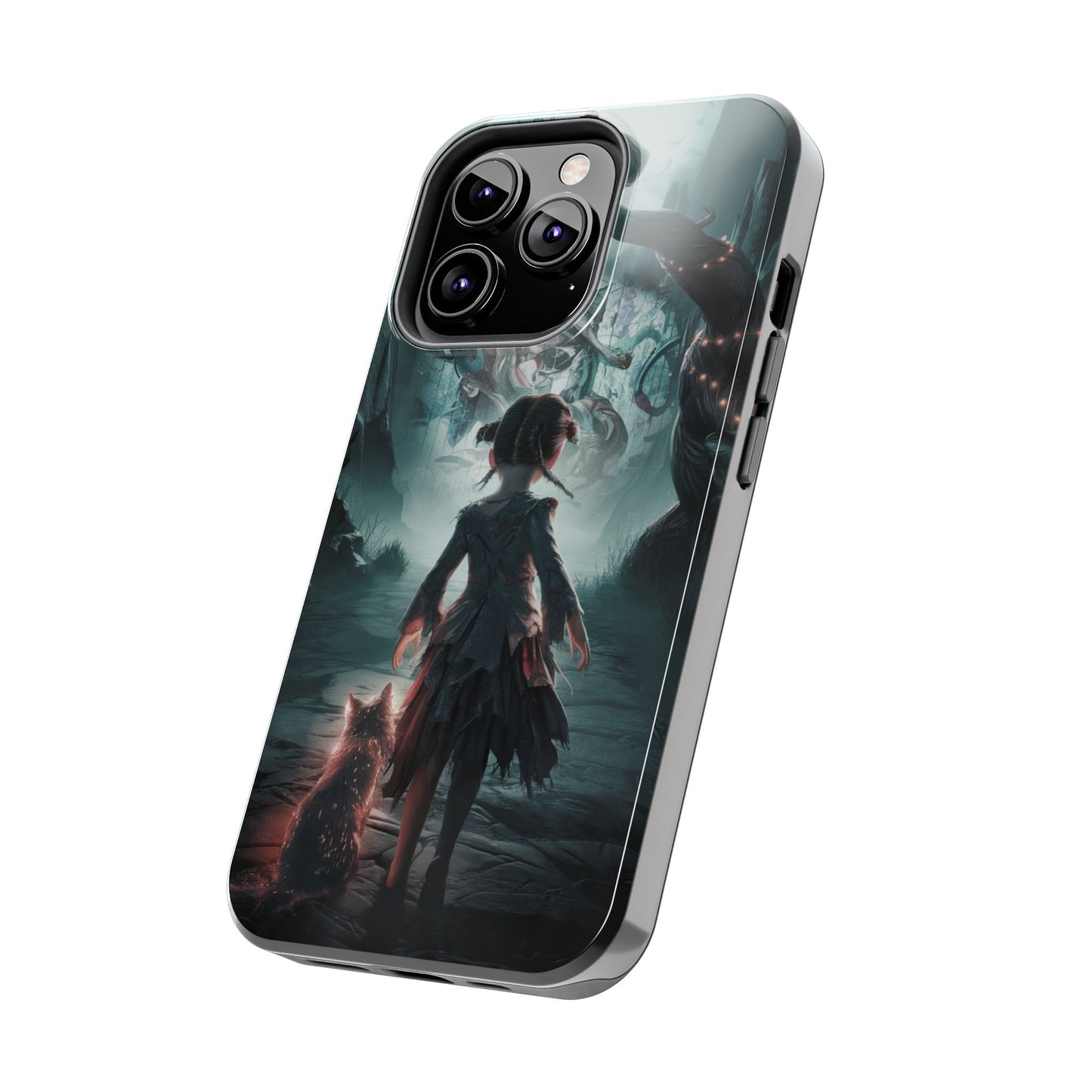 Feline Festivities Wireless Charging Support Tough Case.