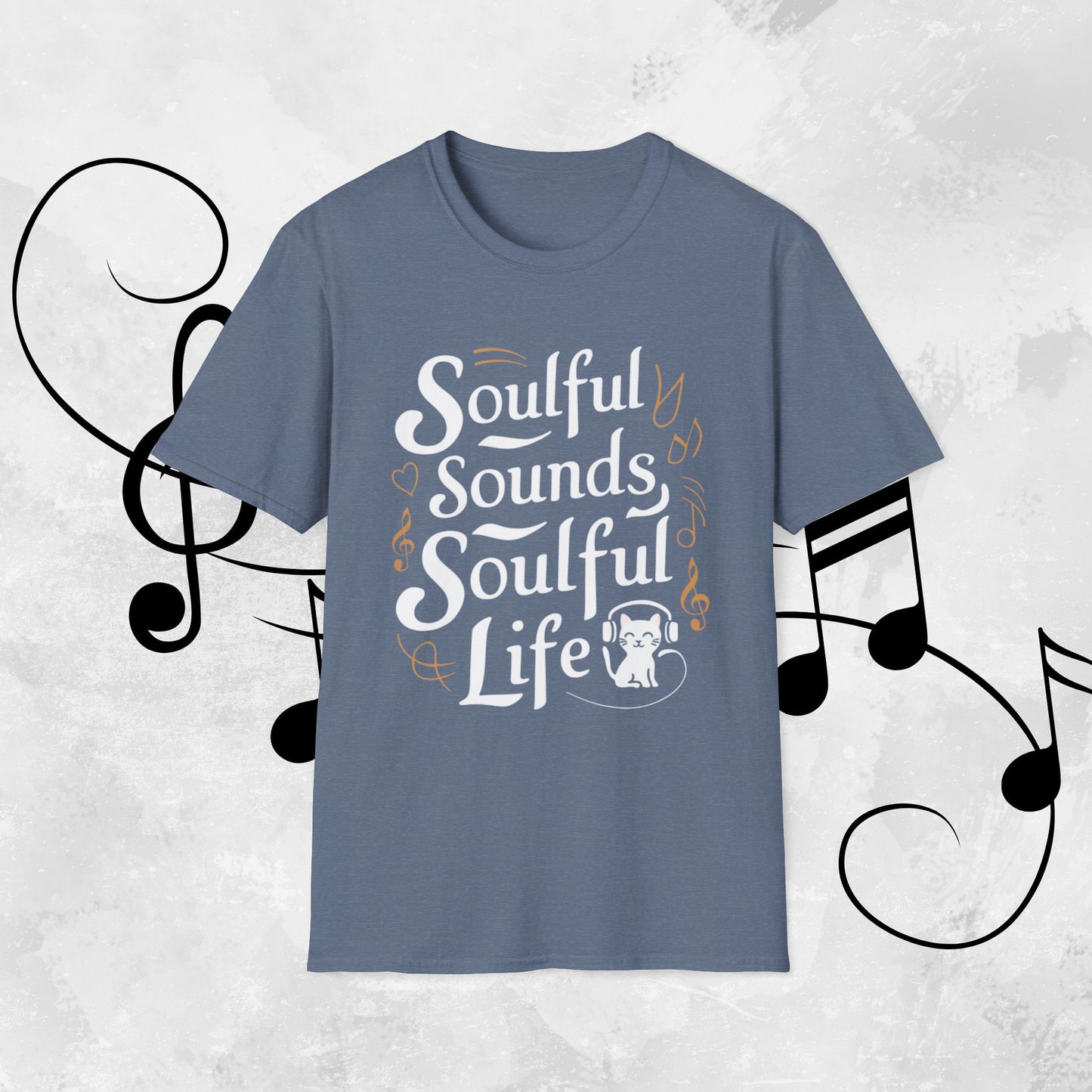 Soulful Sound Soulful Life Cotton Men Tshirt