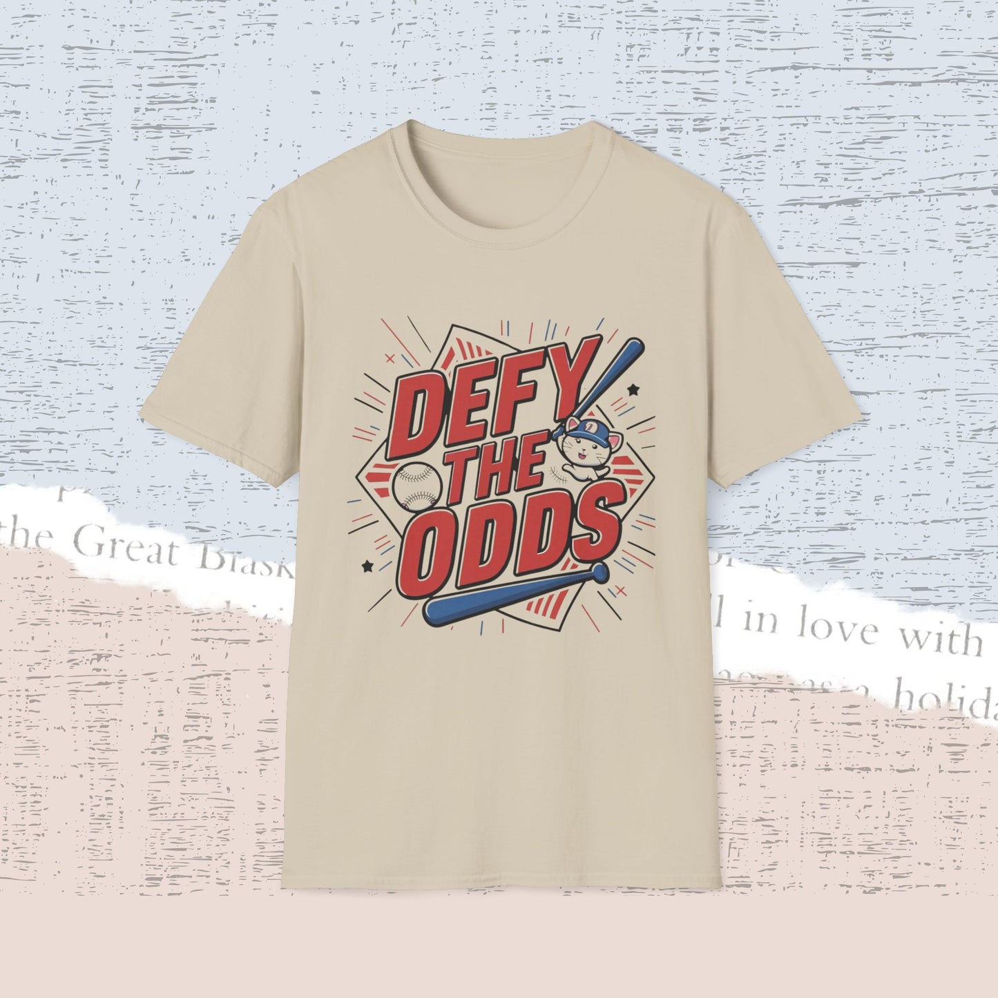 Defy The Odds Cotton Men Tee