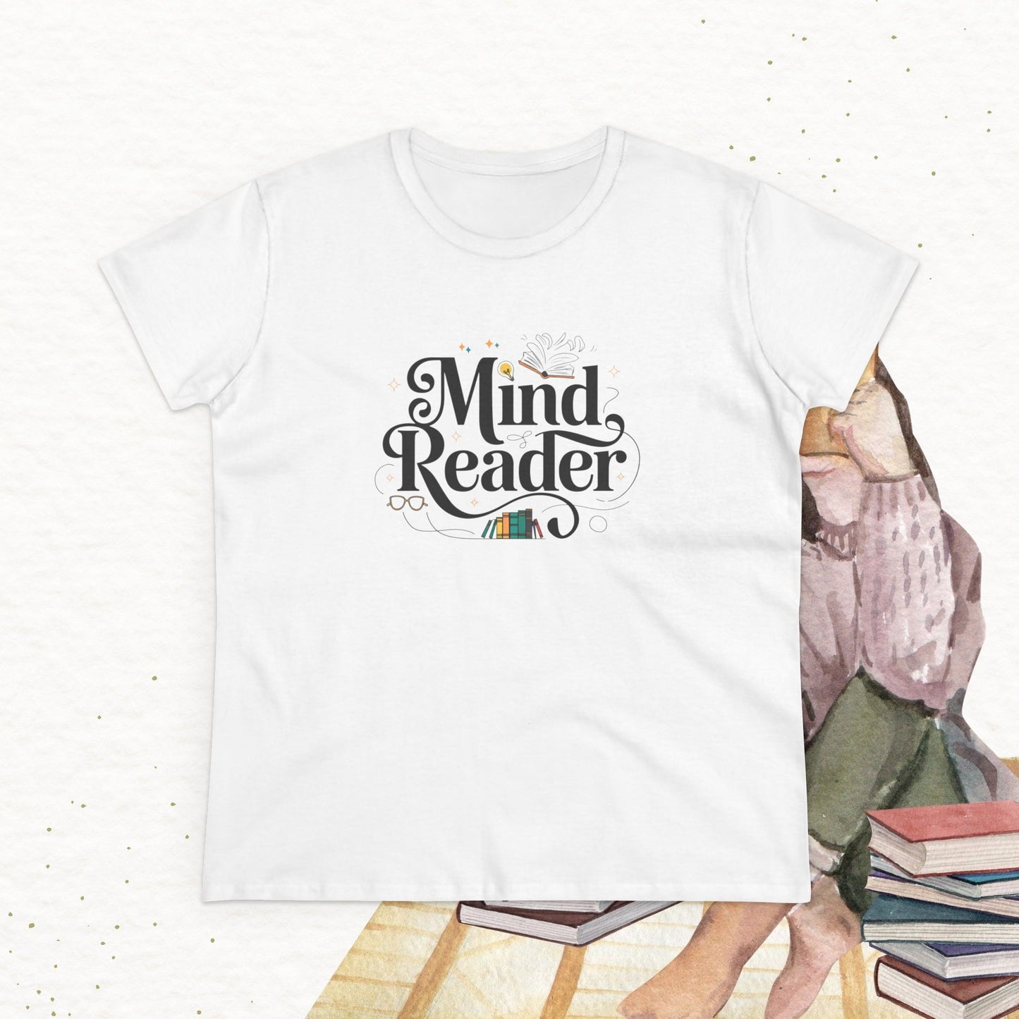Mind Reader Women Cotton Tshirt