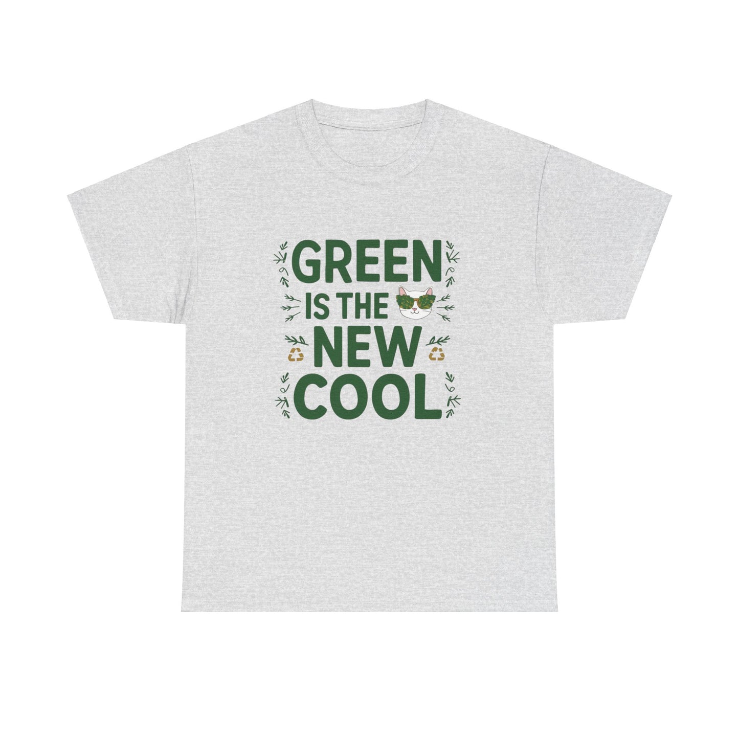 Green Is The New Cool Nature Cotton t Tee