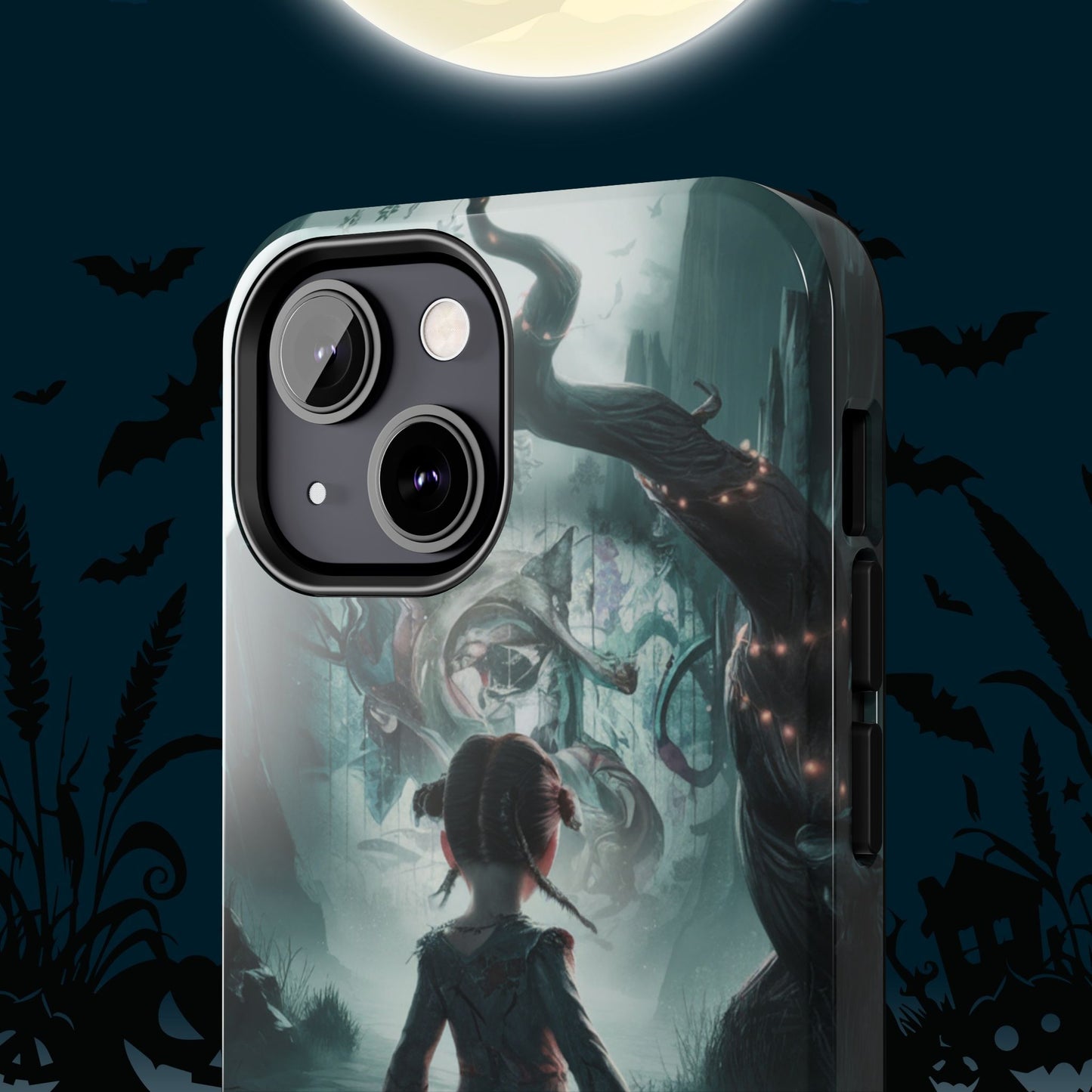 Feline Festivities Wireless Charging Support Tough Case.