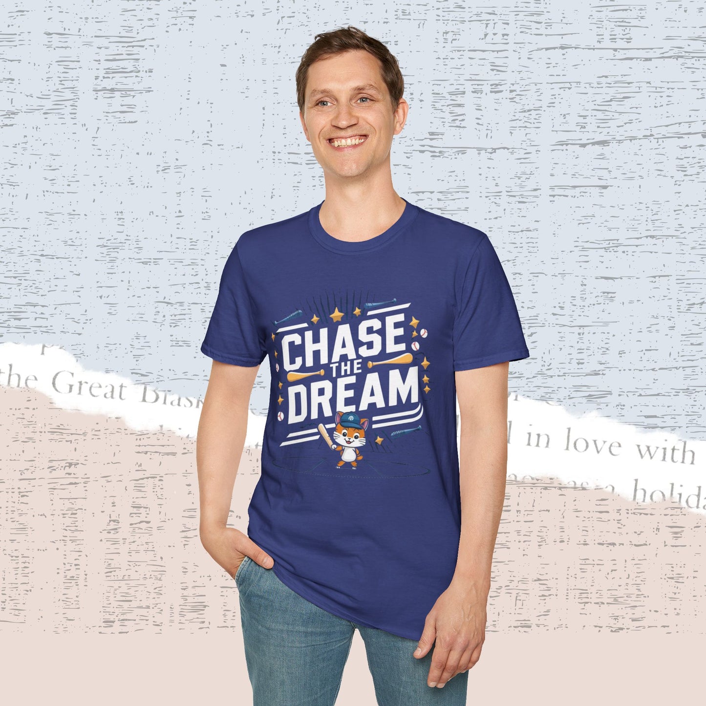 Chase The Dreams Cotton Men Tee