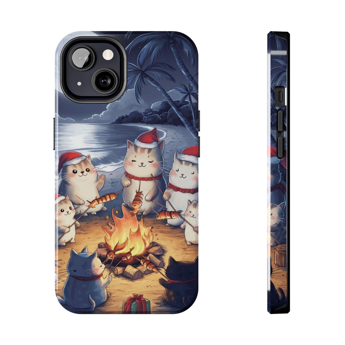 Meowmas Magic Wireless Charging Support Tough Case