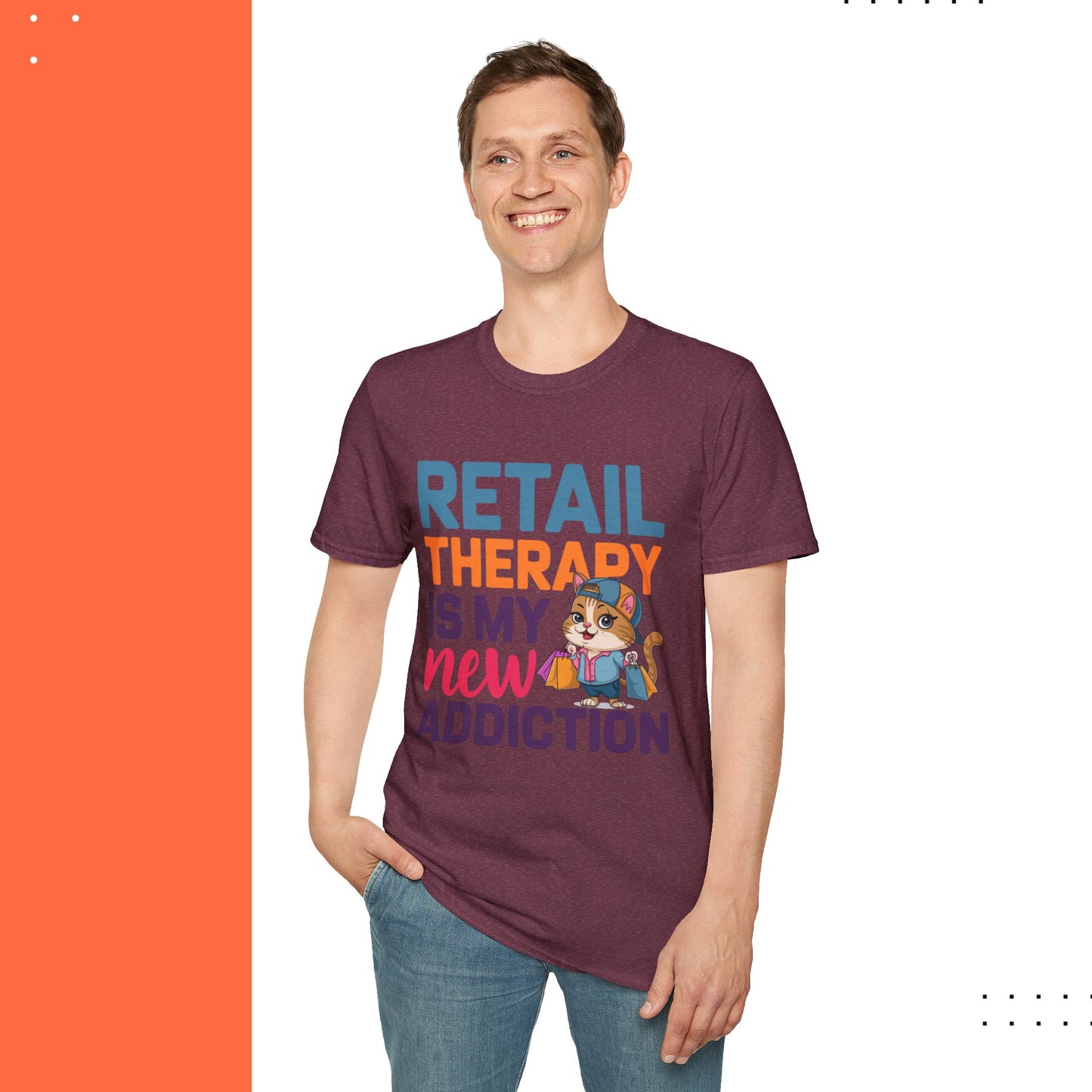 Retail Therapy Cotton T-Shirt