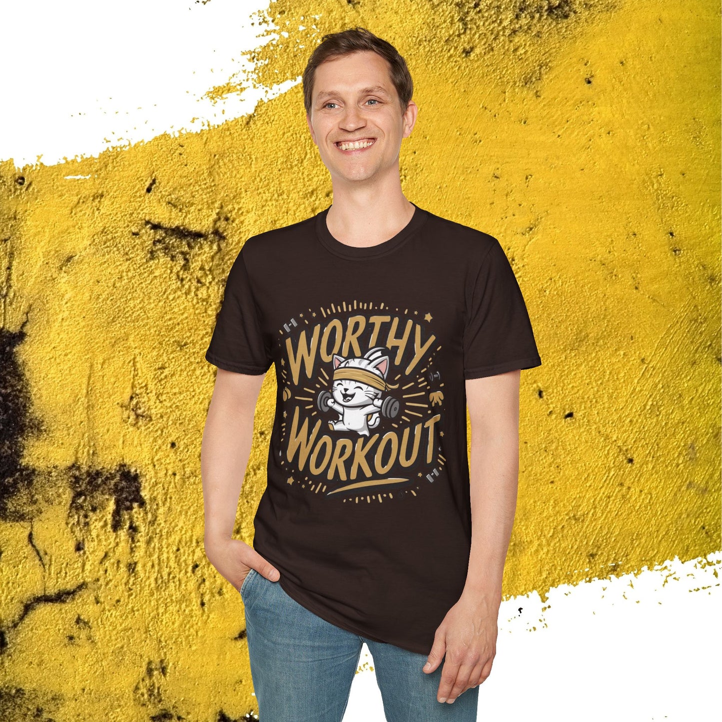 Worthy Workout Cotton Men Tee
