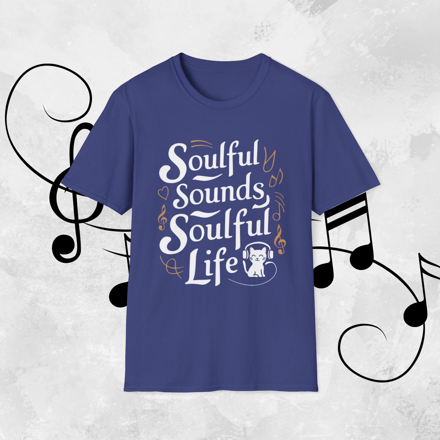 Soulful Sound Soulful Life Cotton Men Tshirt