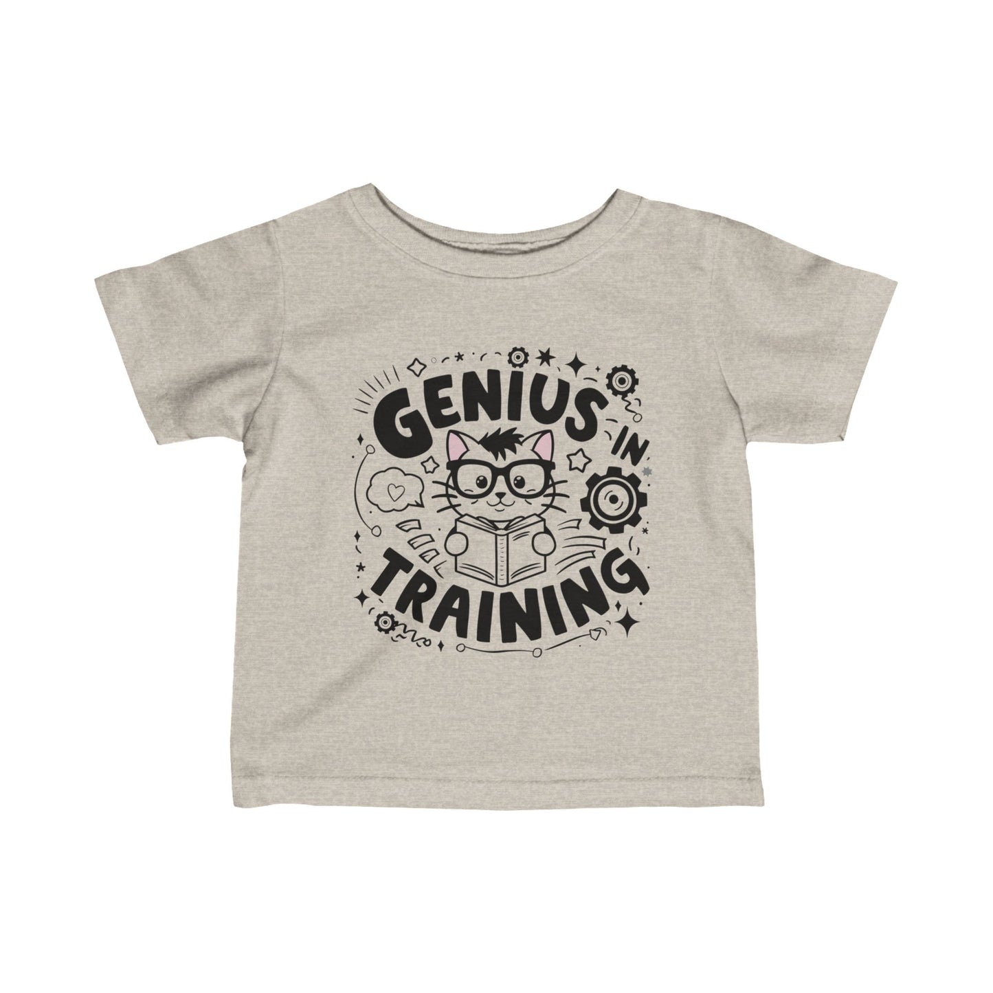 Genius In Training Infant Cotton T-Shirt