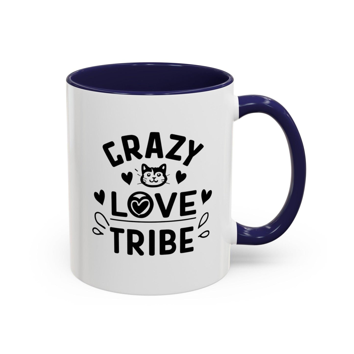Billien Pawsome Crew Printify 11 oz 11oz accent mug Coffee Mugs Holiday Picks Home & Living Kitchen Mugs Spring Essentials two tone White base