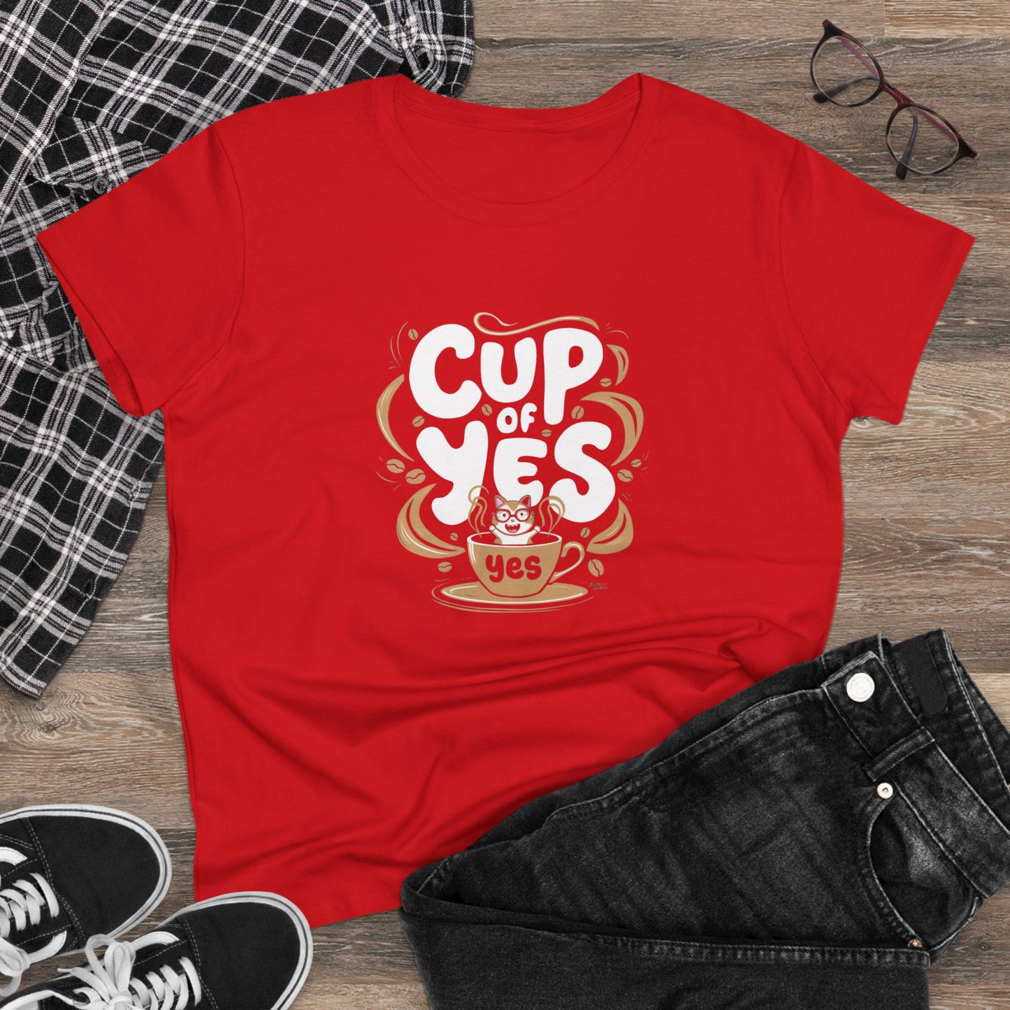 Cup of Yes Coffee Lover Women T-Shirt