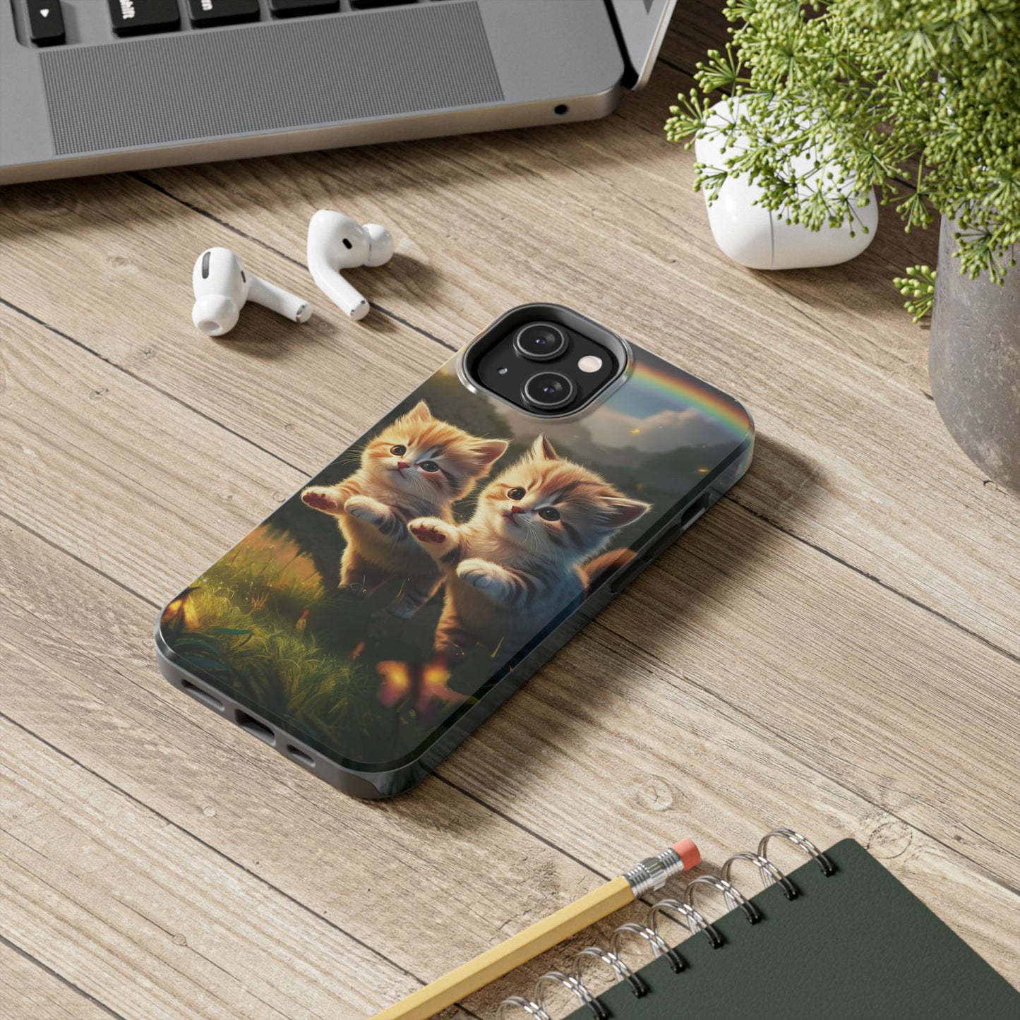 Bestie Buddies Wireless Charging Support Tough Case