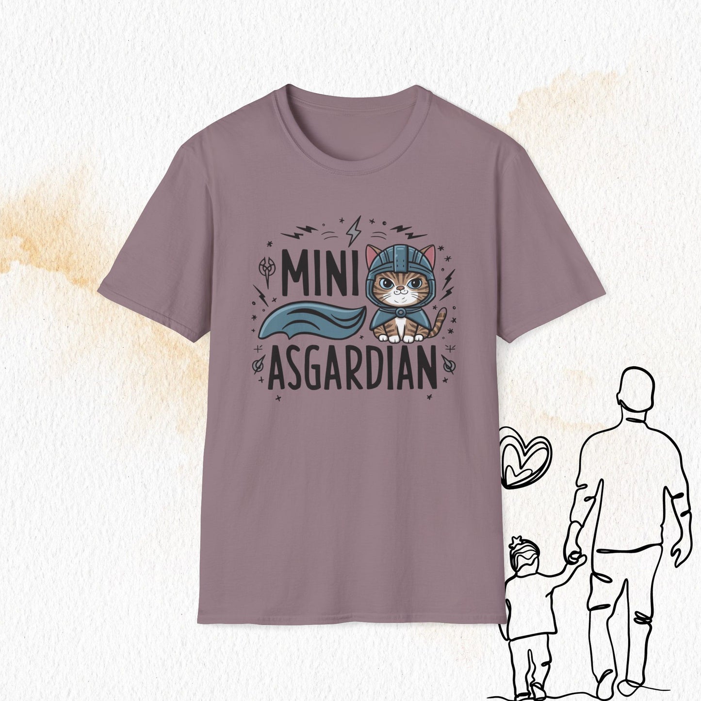 Mini Asgardian Cotton Men T-Shirt