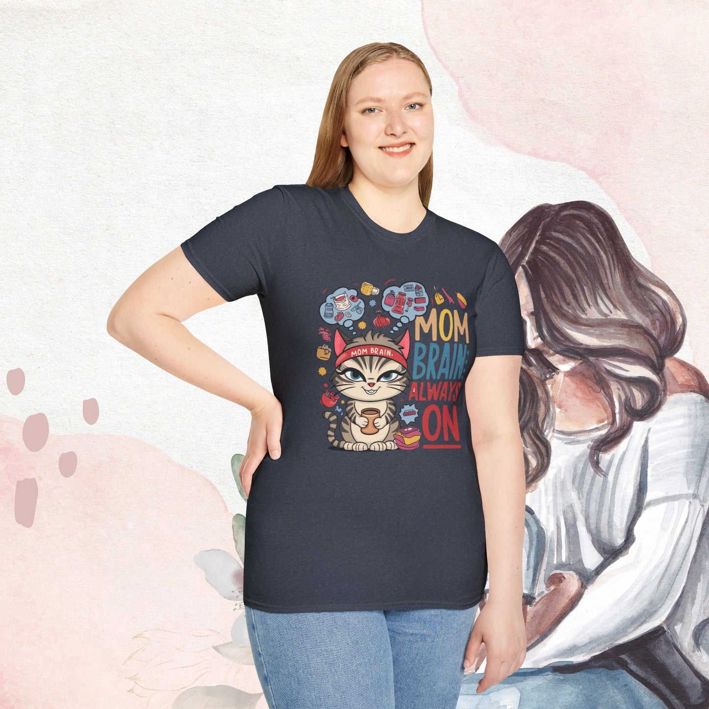 Mom Brain Cotton T-Shirt