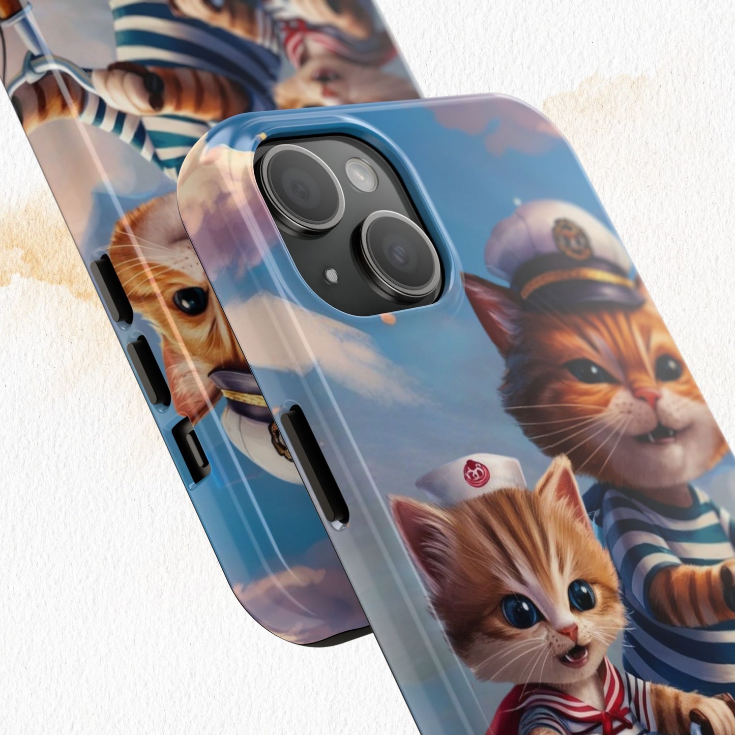 Nine Lives Wireless Charging Support Tough Case
