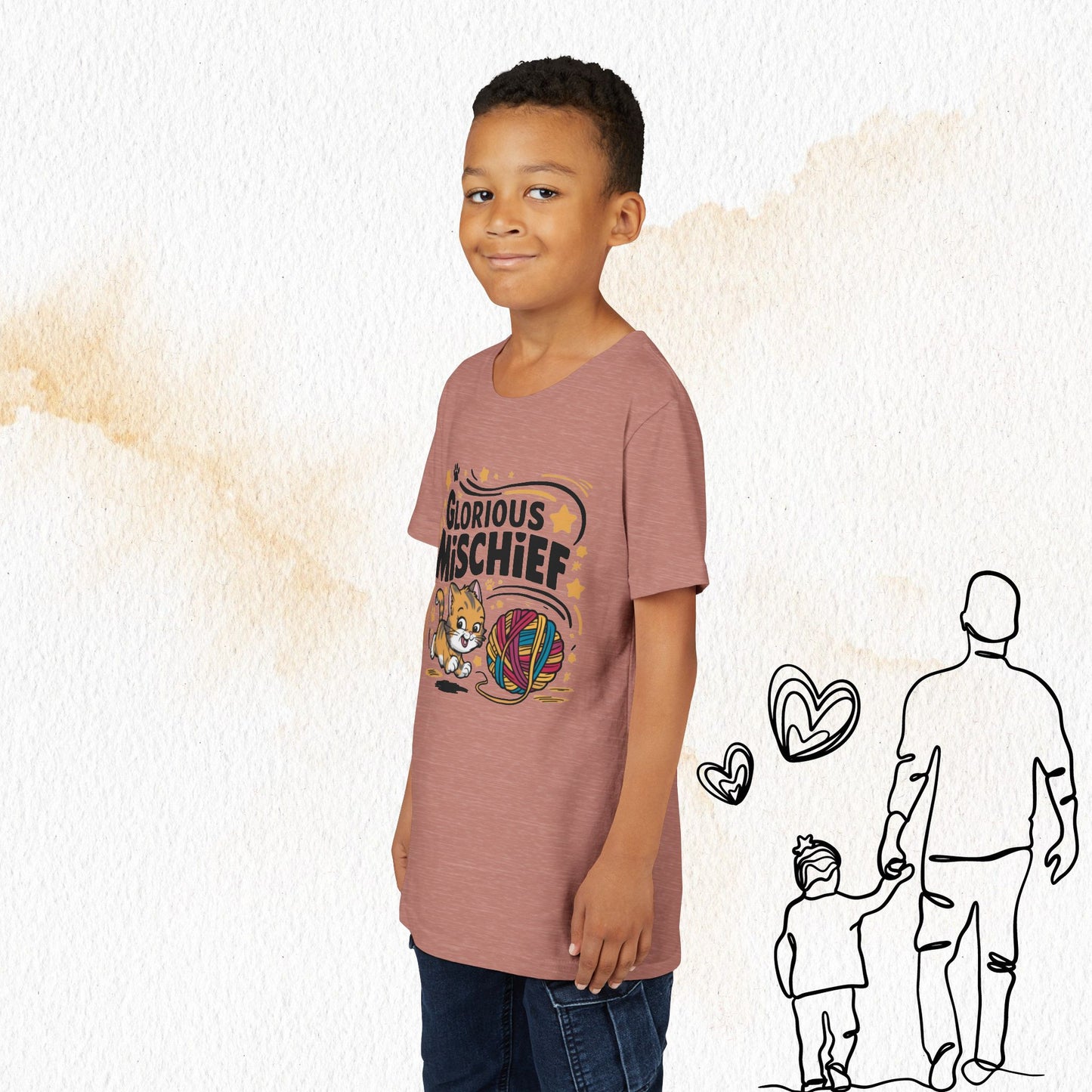 Glorious Mischief Youth Heavy Cotton T-Shirt