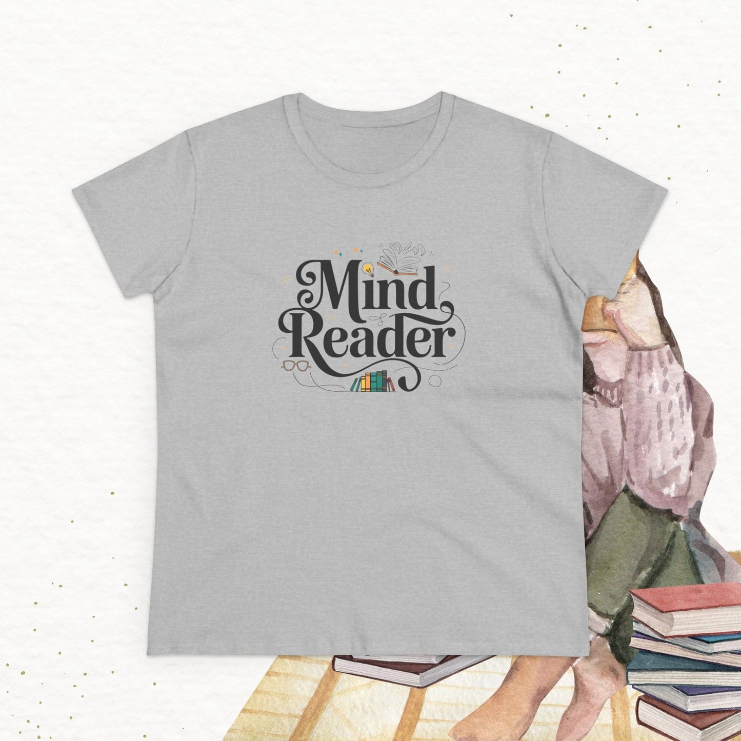 Mind Reader Women Cotton Tshirt