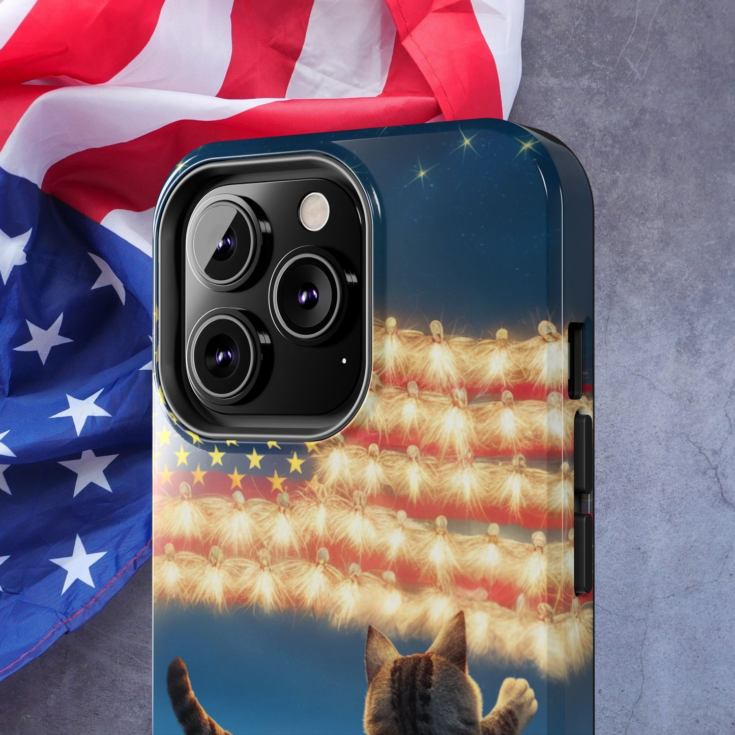 Eagle Eye Wireless Charging Support Tough Case