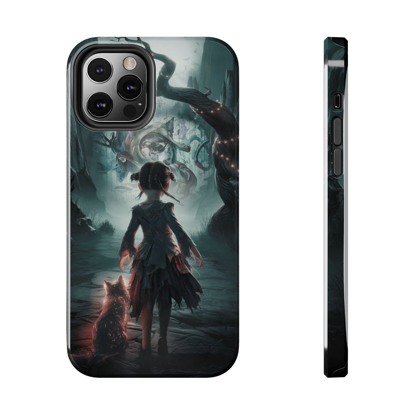 Feline Festivities Wireless Charging Support Tough Case.