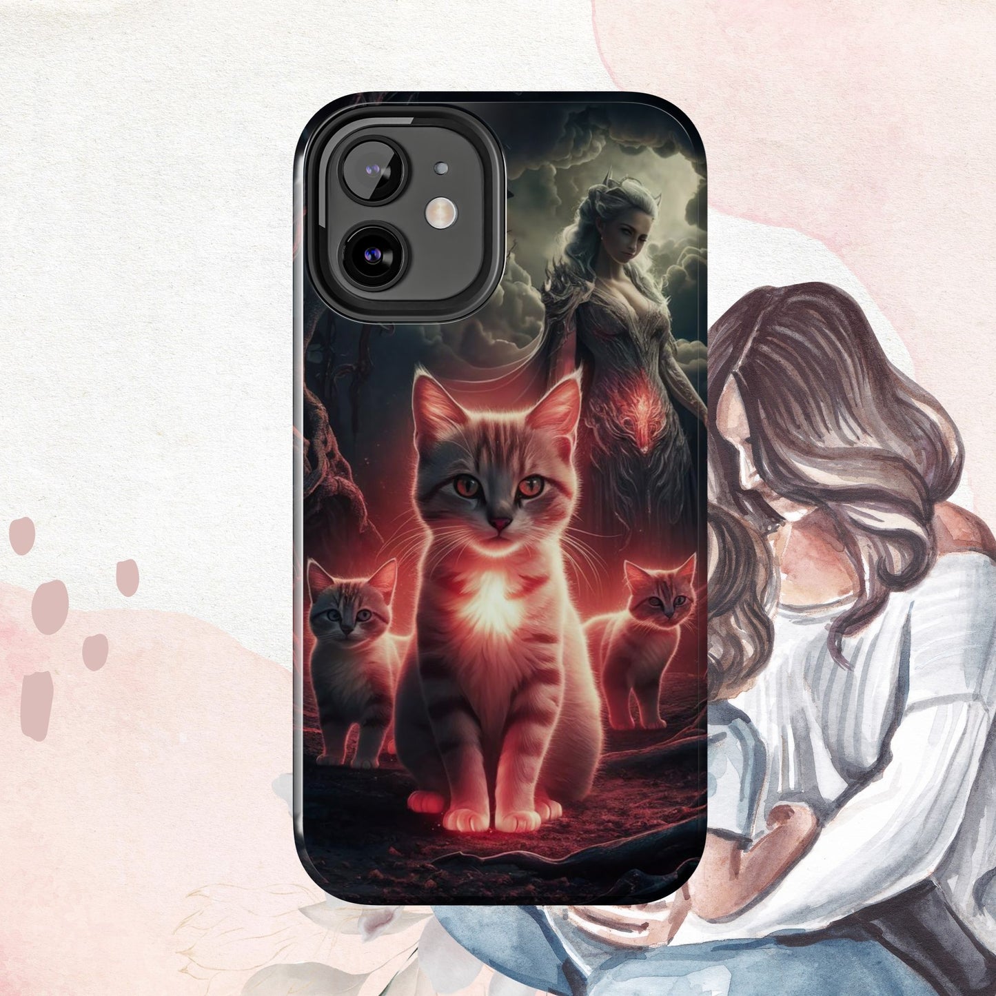 Mama's Mind Meld Wireless Charging Support Tough Case