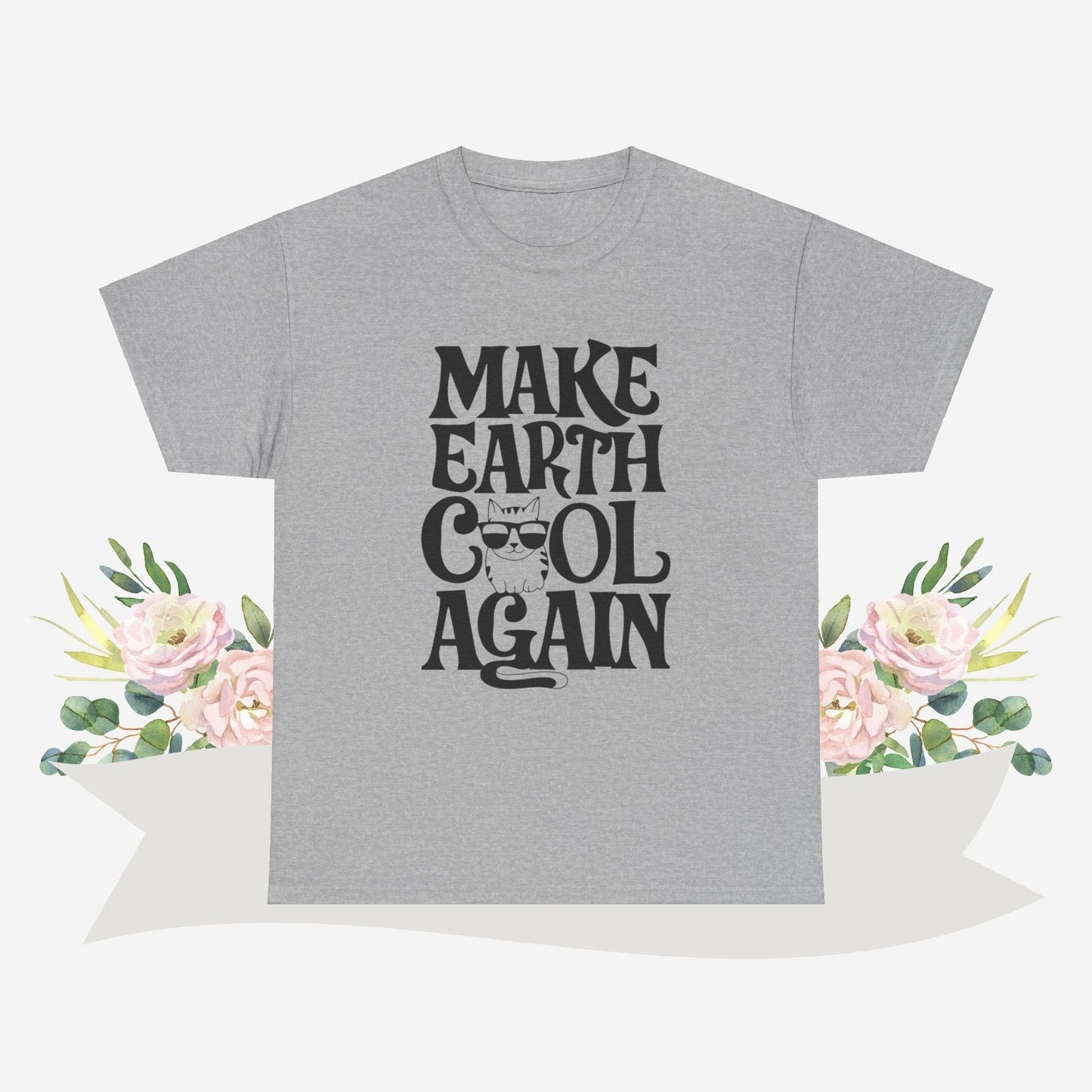 Make Earth Cool Again Cotton Tshirt