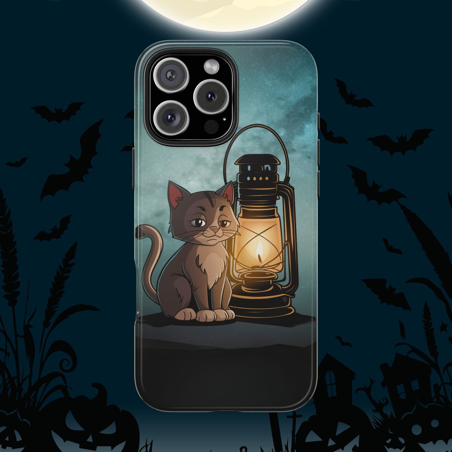 Meowteenth Wireless Charging Support Tough Case