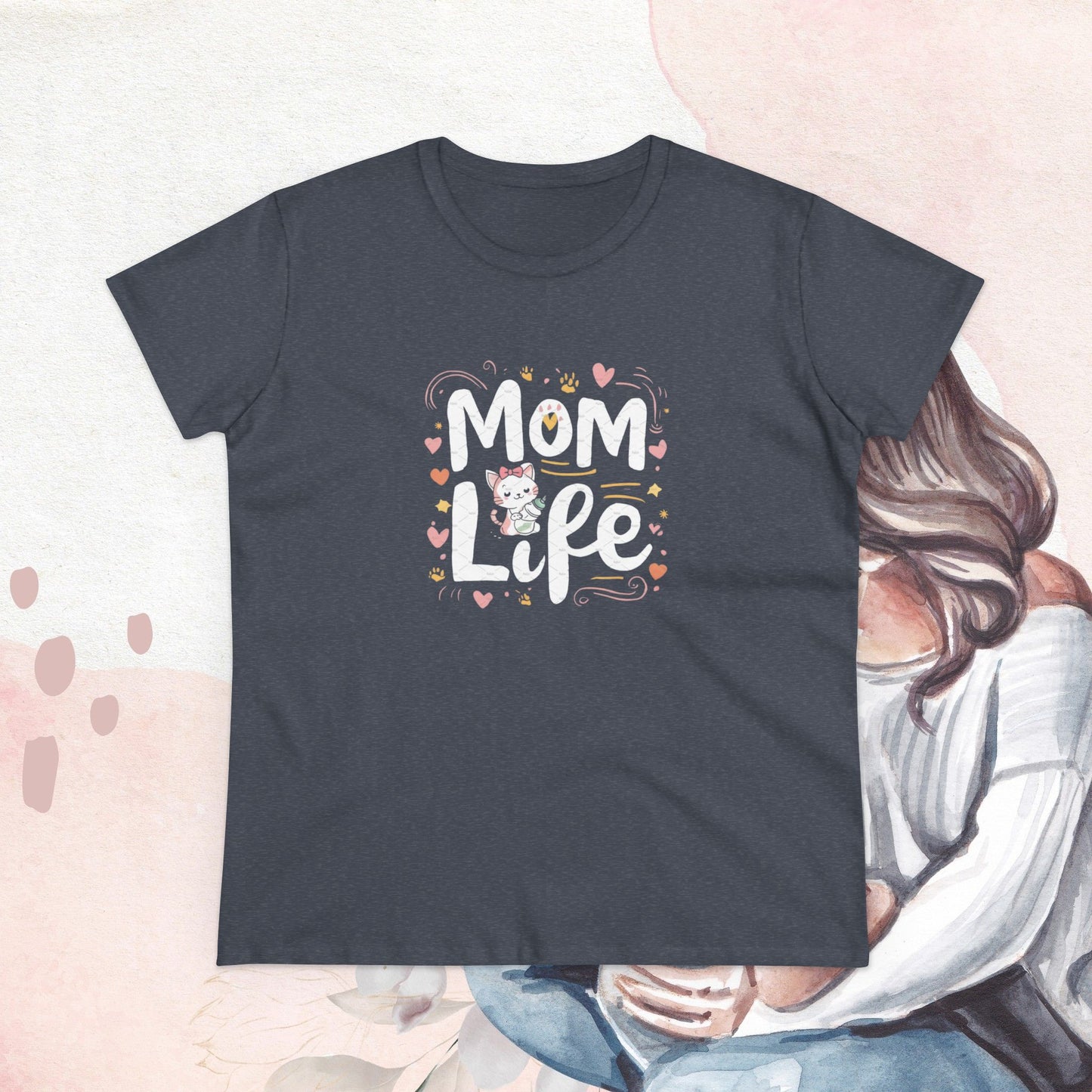 Mom Life Women Graphic Tees