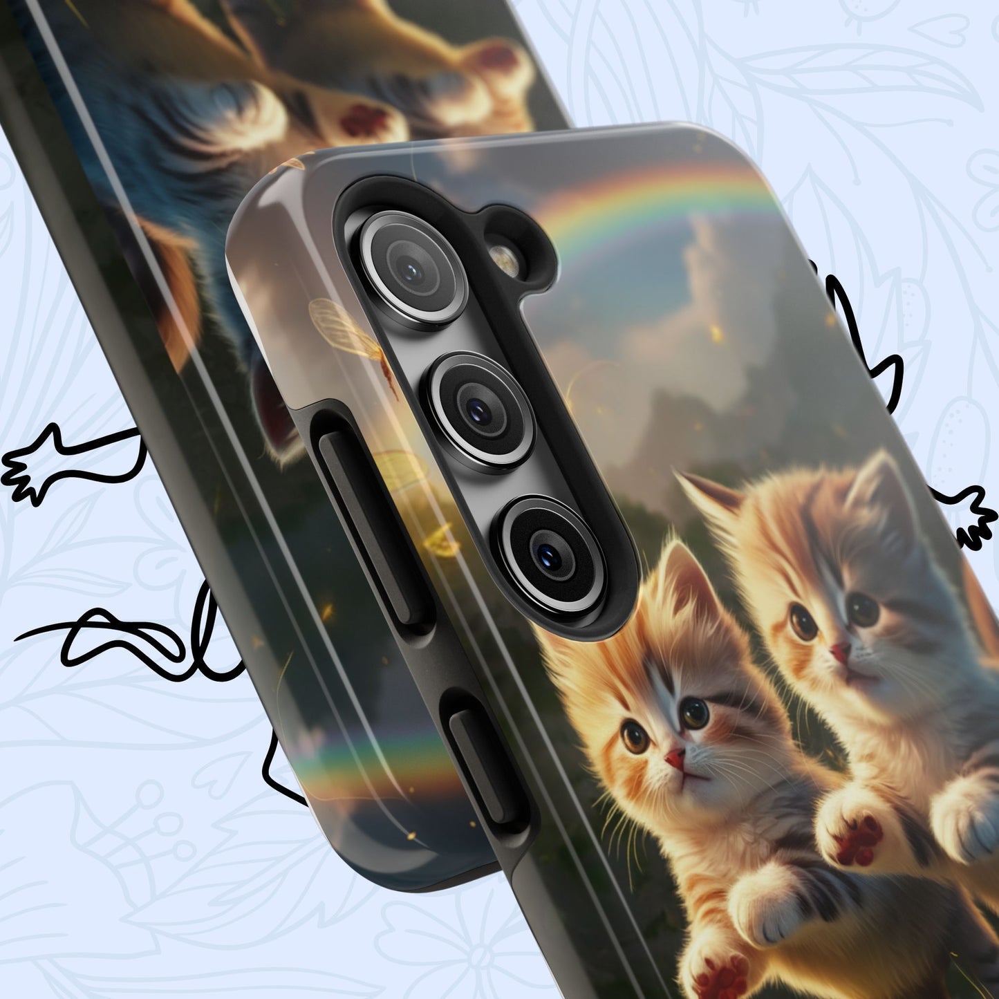 Bestie Buddies Wireless Charging Support Tough Case