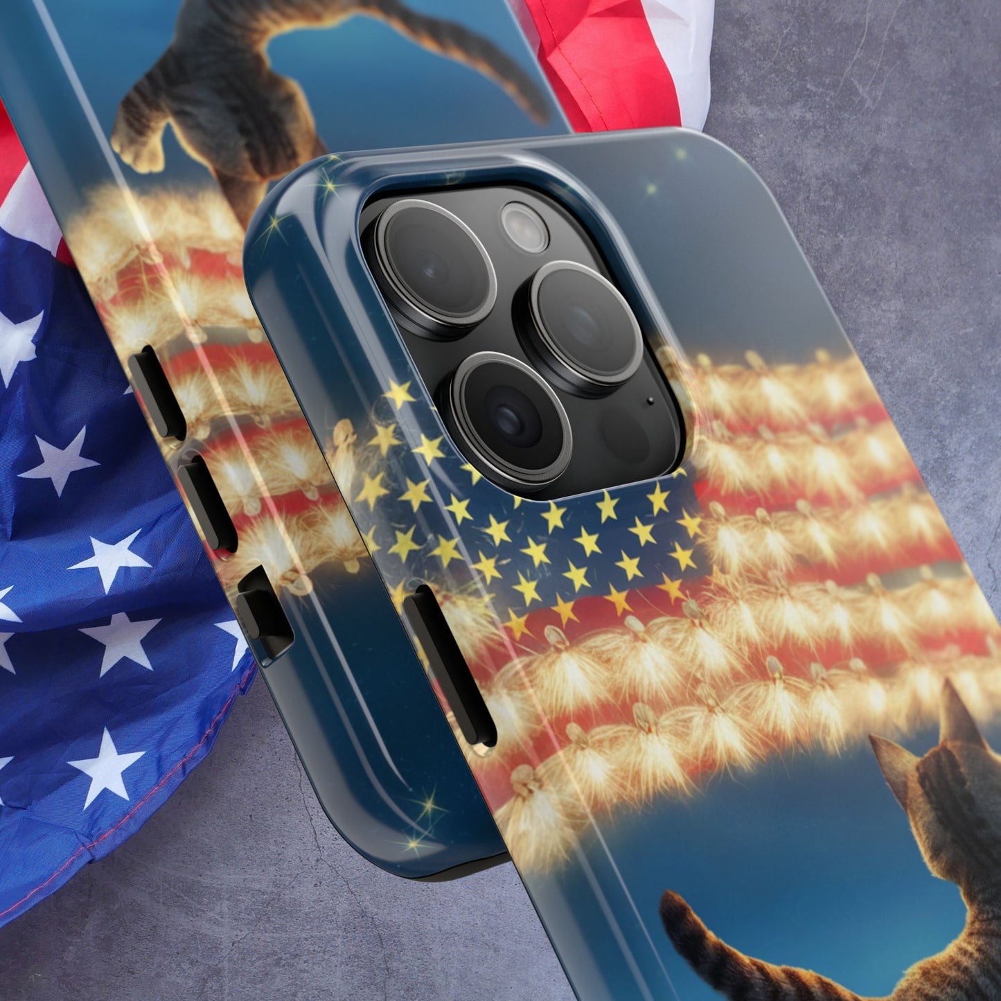Eagle Eye Wireless Charging Support Tough Case