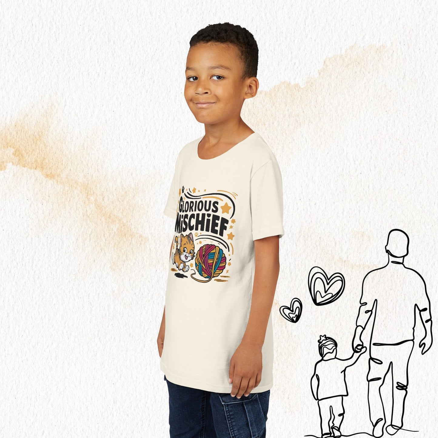 Glorious Mischief Youth Heavy Cotton T-Shirt