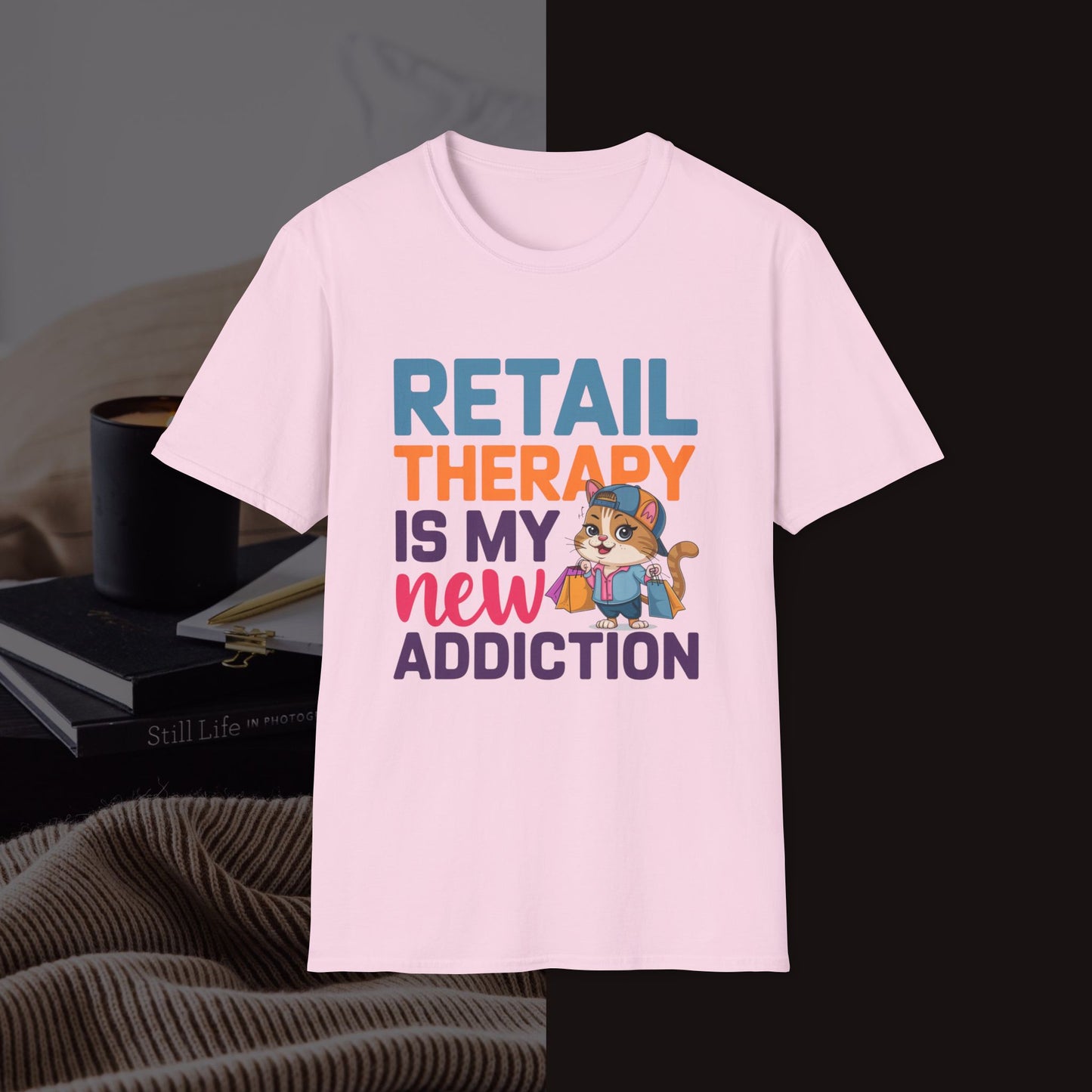 Retail Therapy Idiom Unisex Softstyle T-Shirts