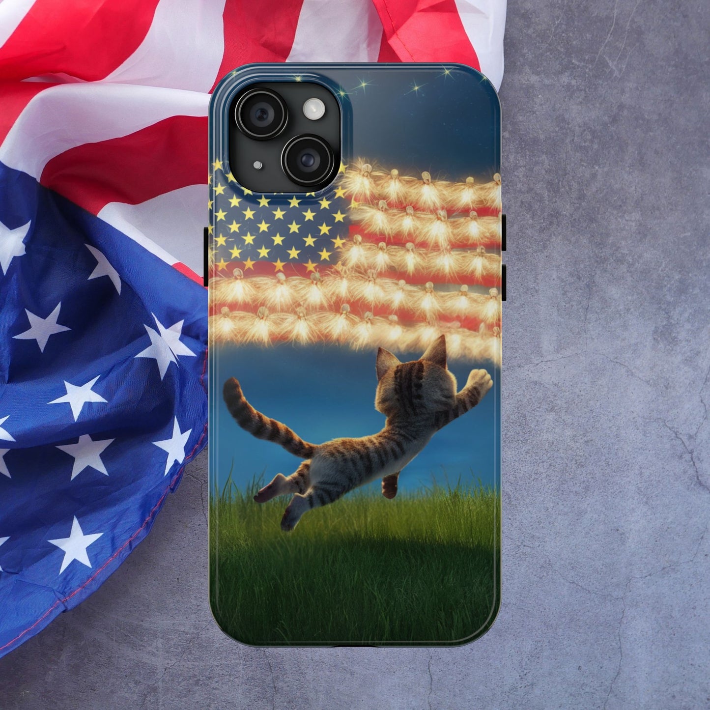 Eagle Eye Wireless Charging Support Tough Case