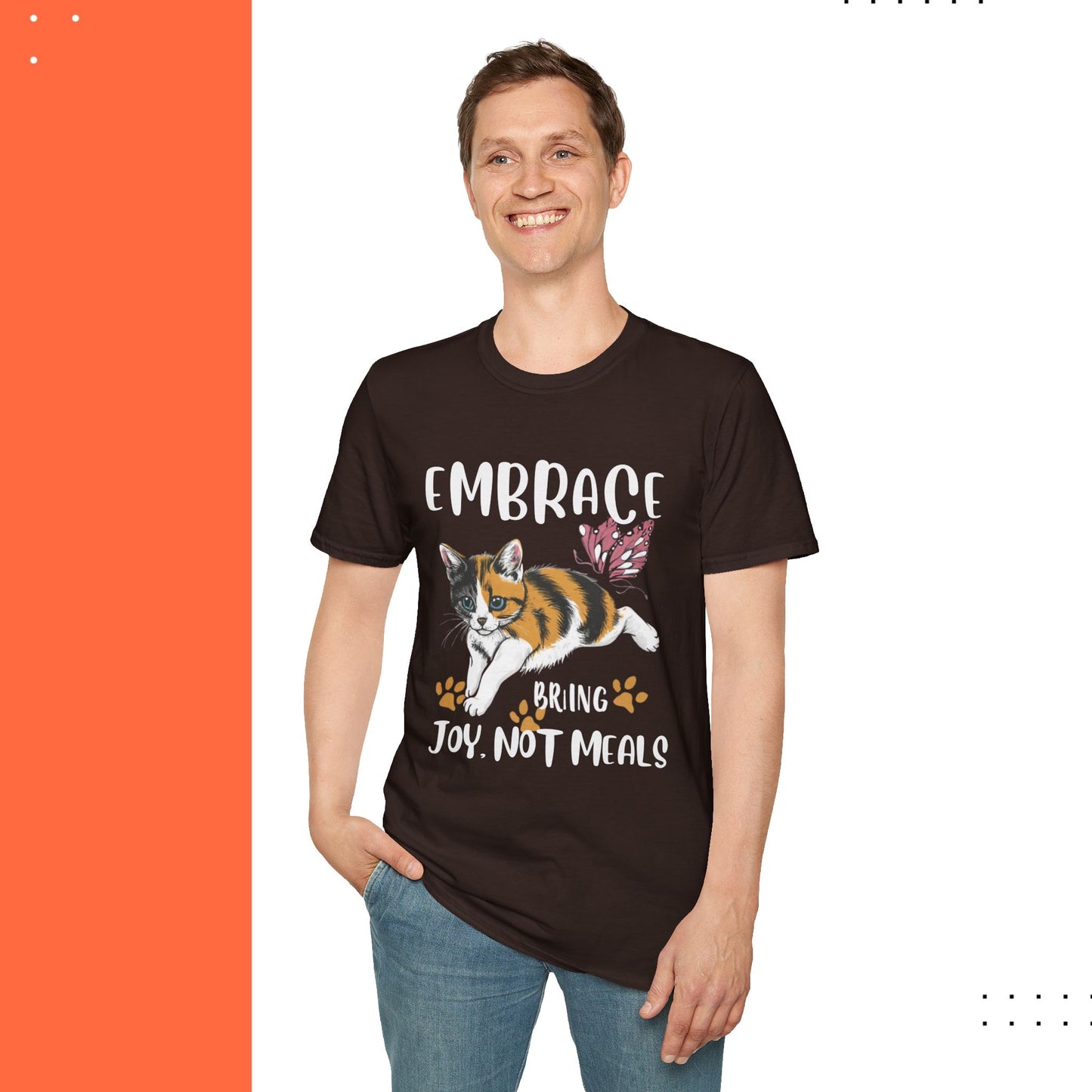 Embark Bring Joy Not Food Cotton Men Tshirt