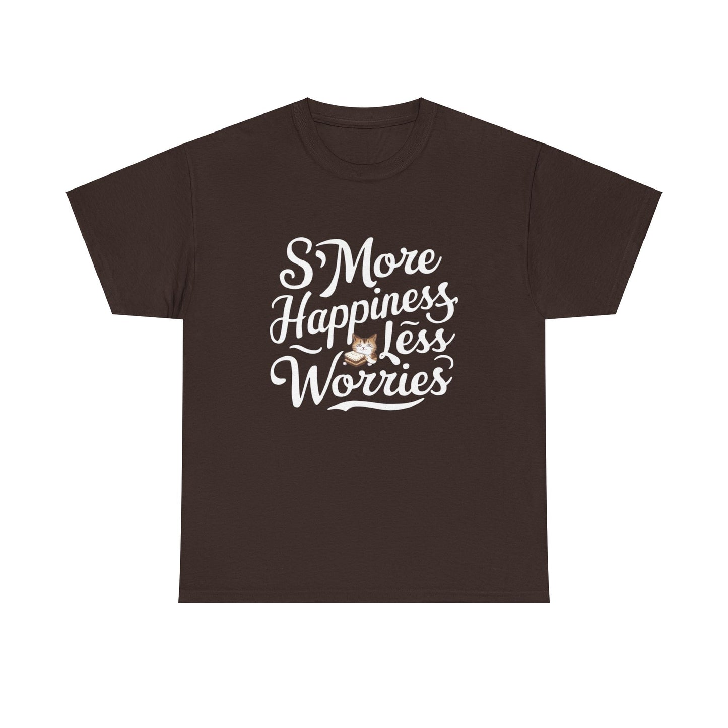 S'more Happines Less Worries Cotton T-Shirt