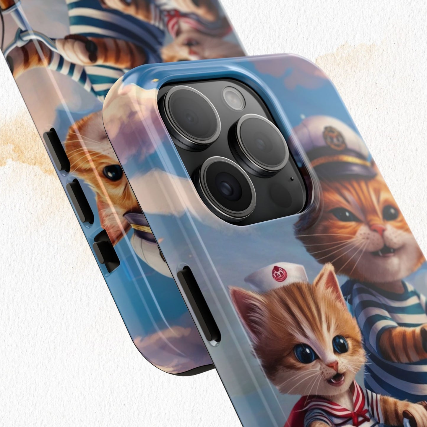 Nine Lives Wireless Charging Support Tough Case