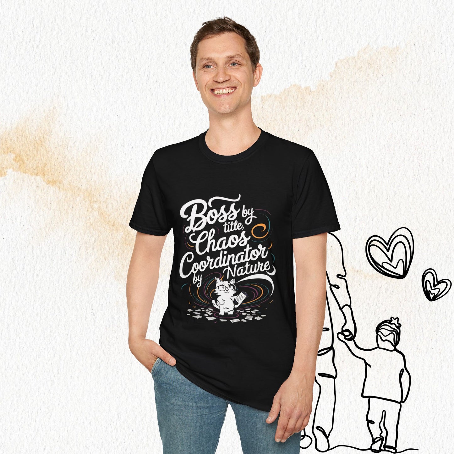 Boss By Title Cotton Tee