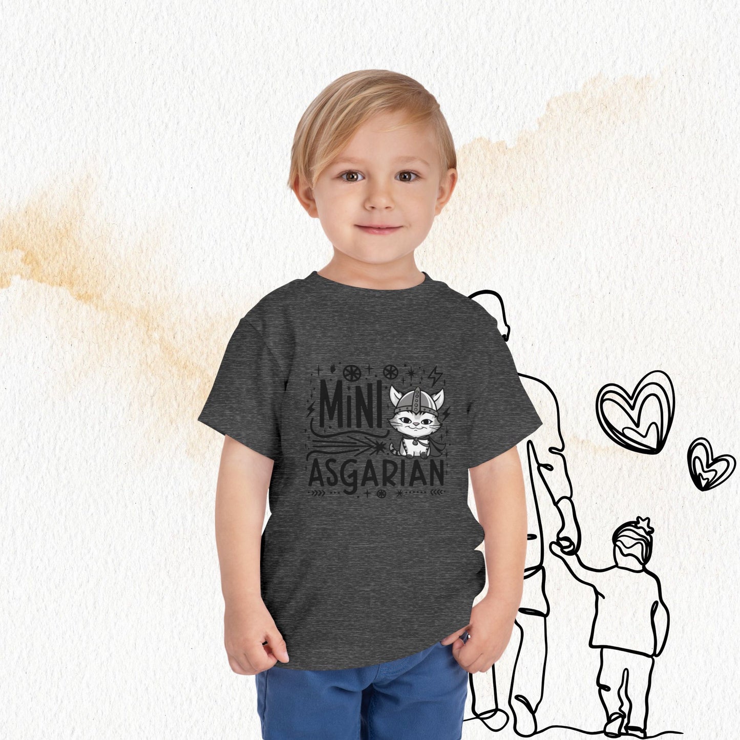 Mini Asgardian Toddler Cotton T-Shirt