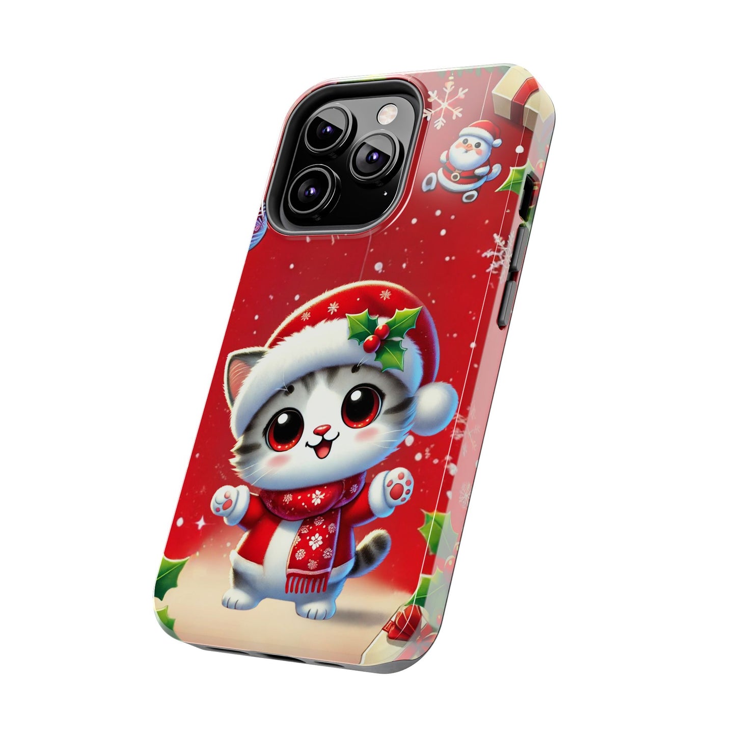 Purrfect Wishes Wireless Charging Support Tough Case