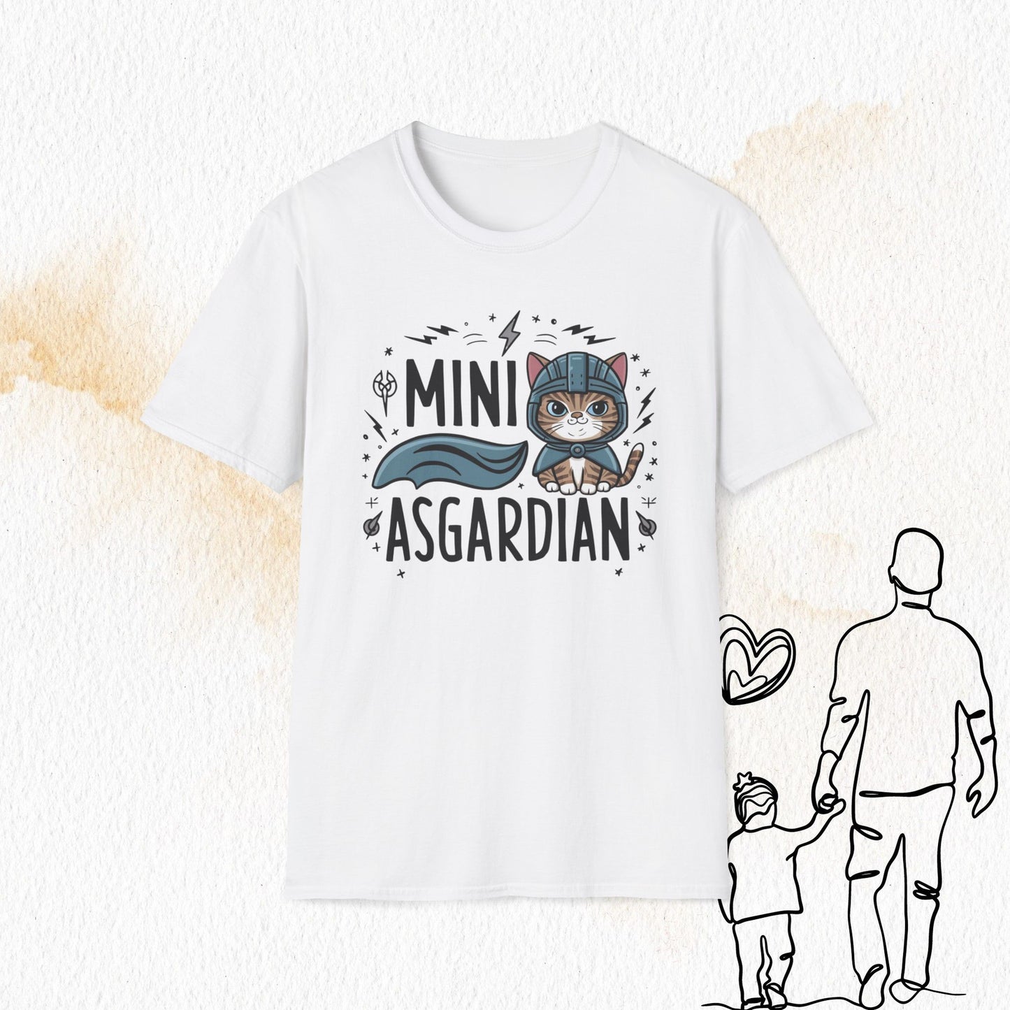 Mini Asgardian Cotton Men T-Shirt