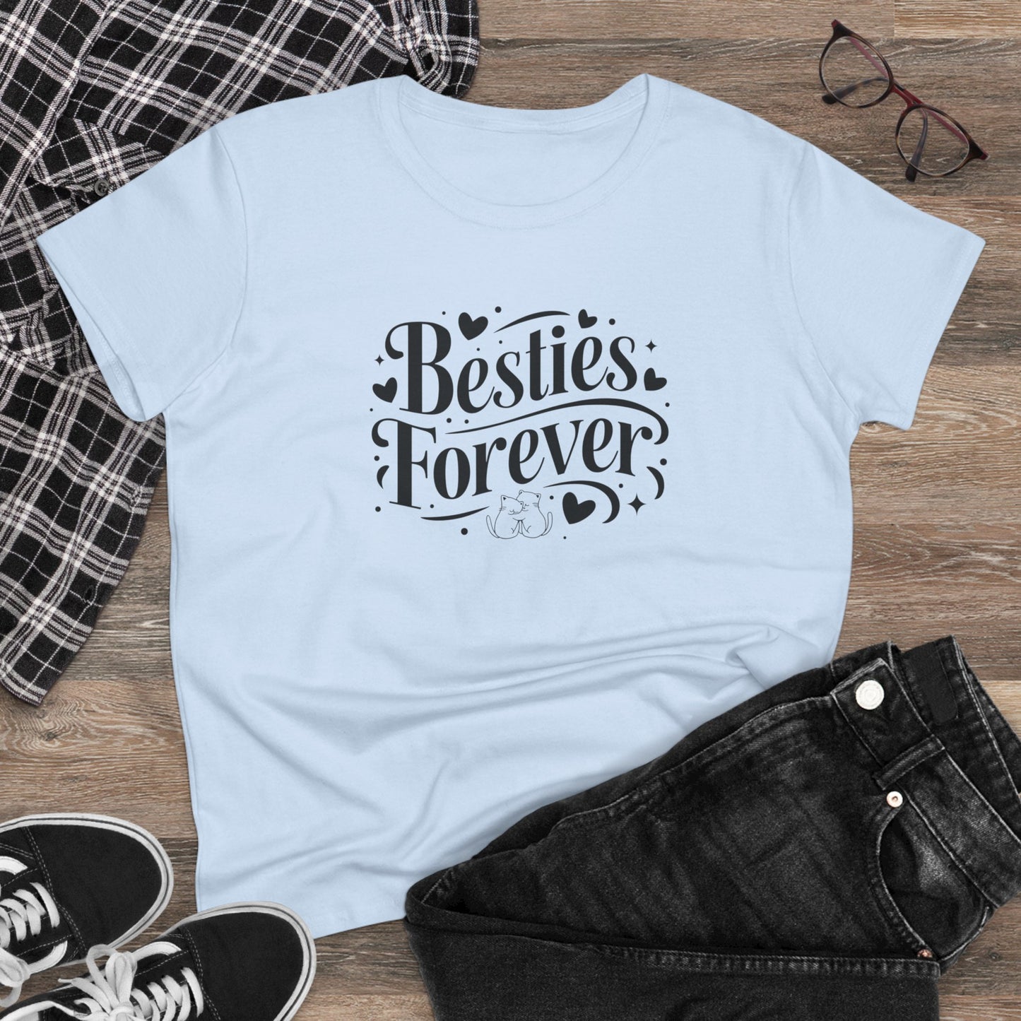Besties Forever Women Graphic Tshirts