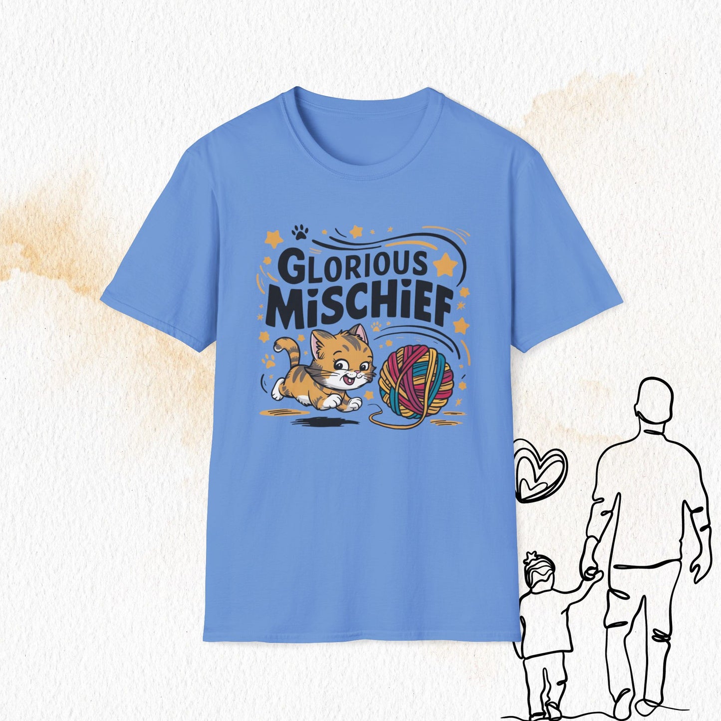 Glorious Mischief Cotton Men T-Shirt