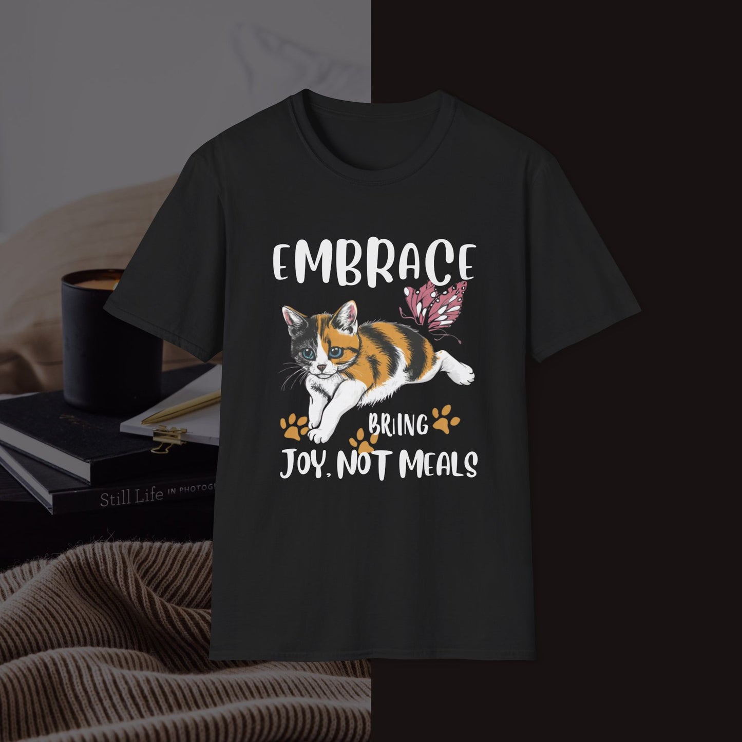 Embark Bring Joy Not Food Cotton Men Tshirt