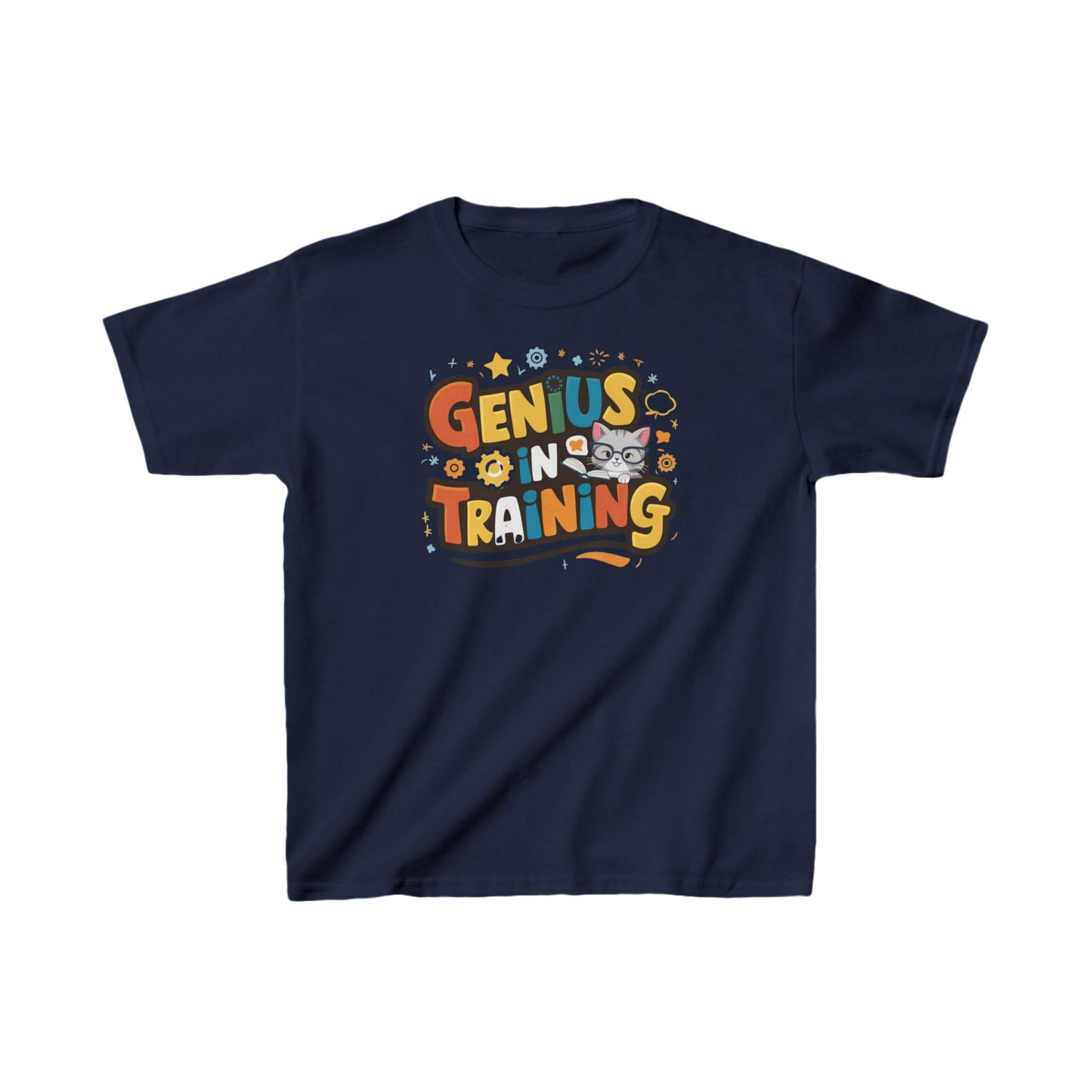 Genius In Training Kids Cotton T-Shirt
