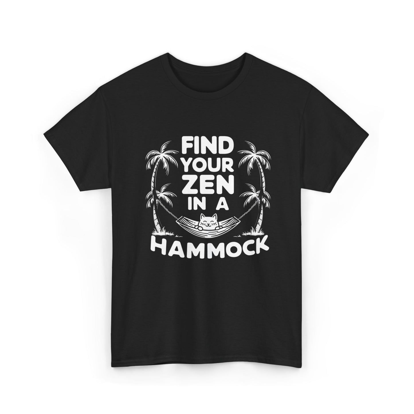 Find Your Zen In A Hammock Cotton tee